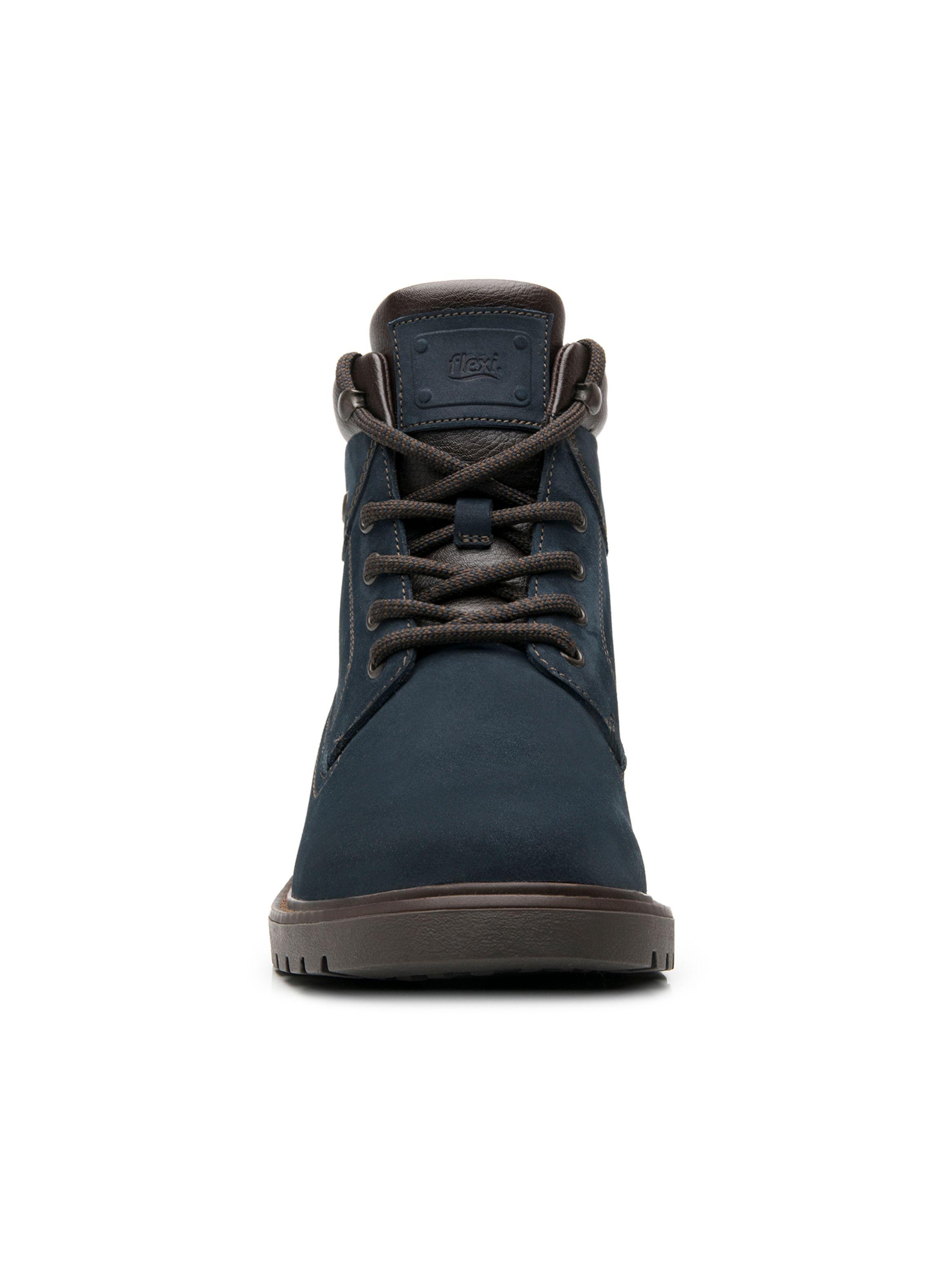 Botín Mujer Aldara 37824 Azul Marino Flexi-3