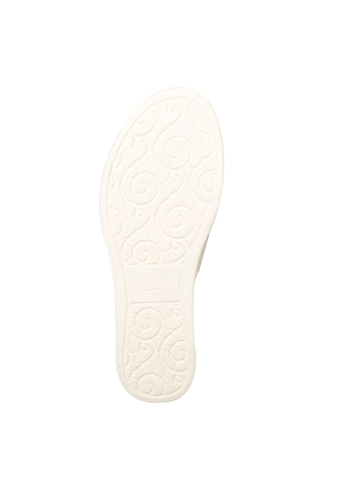 Sandalia Mujer Cuero Xandra Blanco Flexi-5