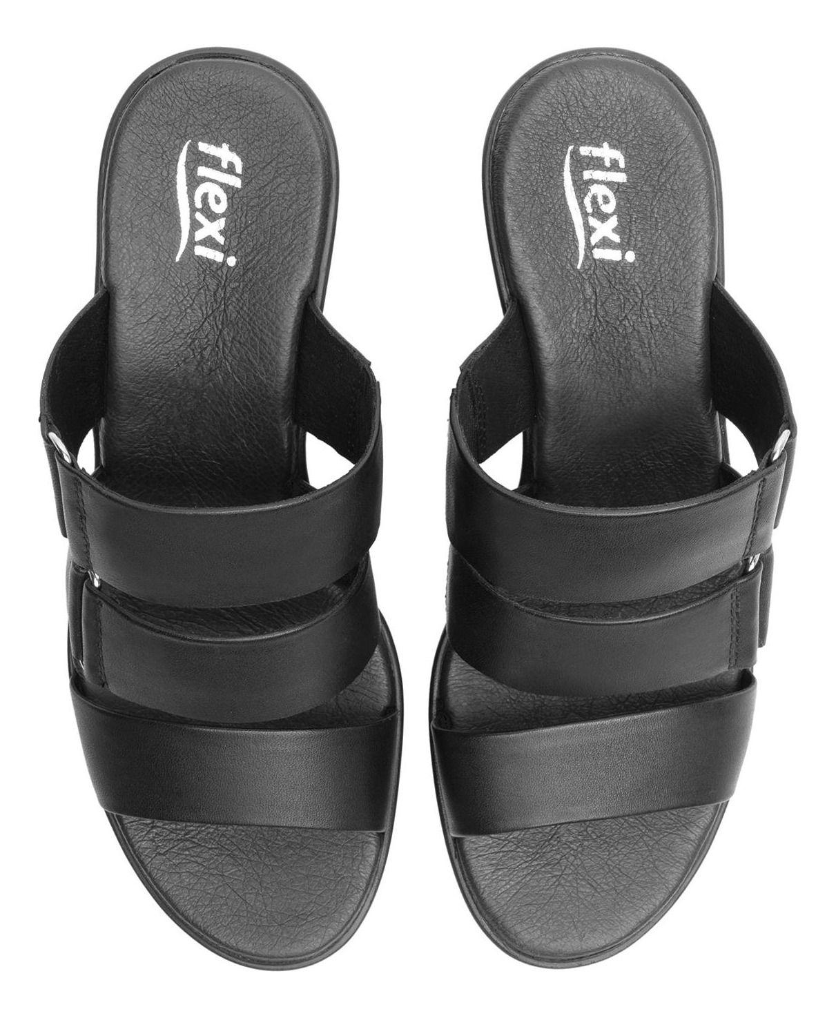 Sandalia Mujer Lory 102922 Negro Flexi.--5