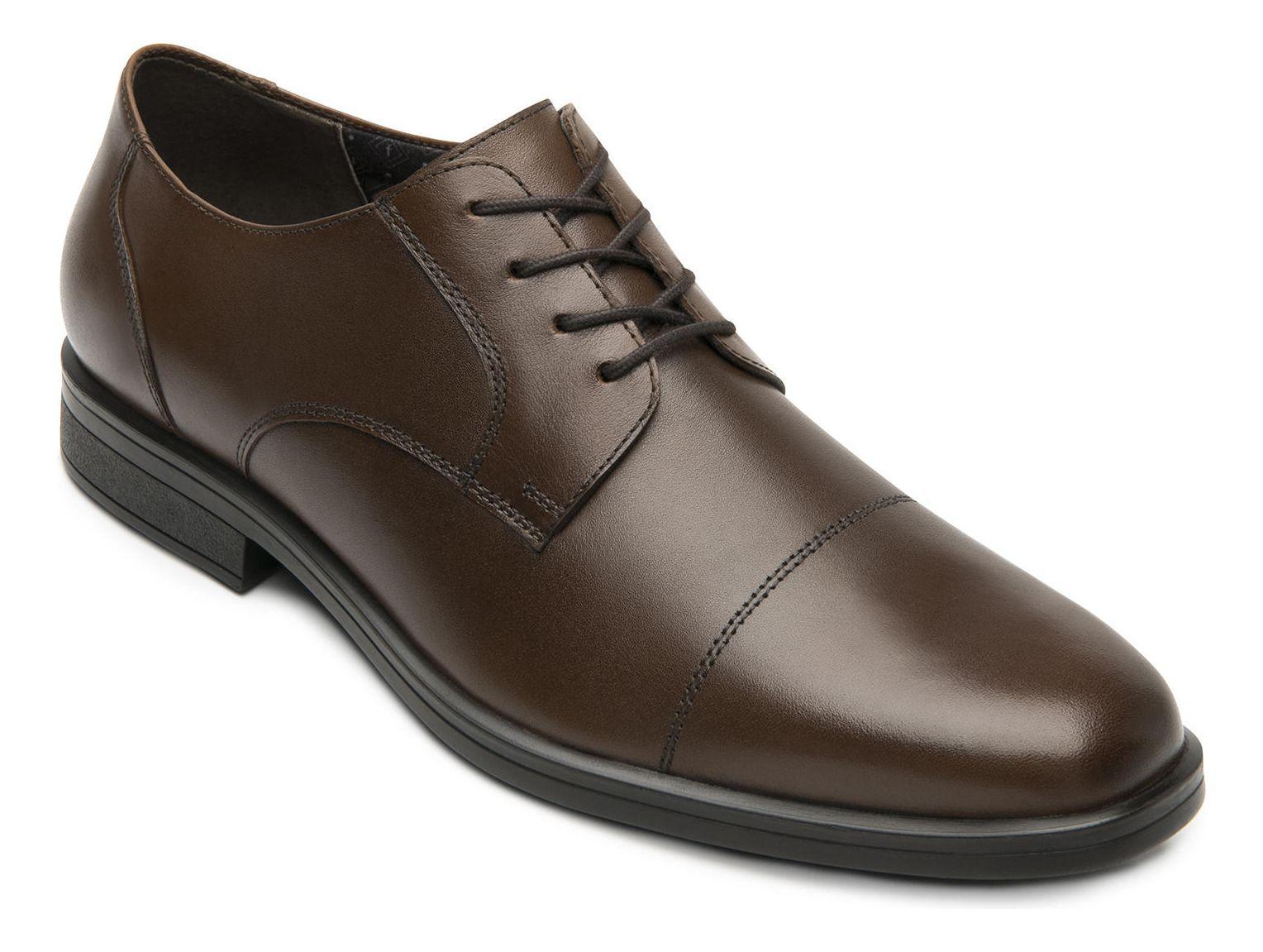 Zapato Hombre Cook 407801 Café Flexi-1