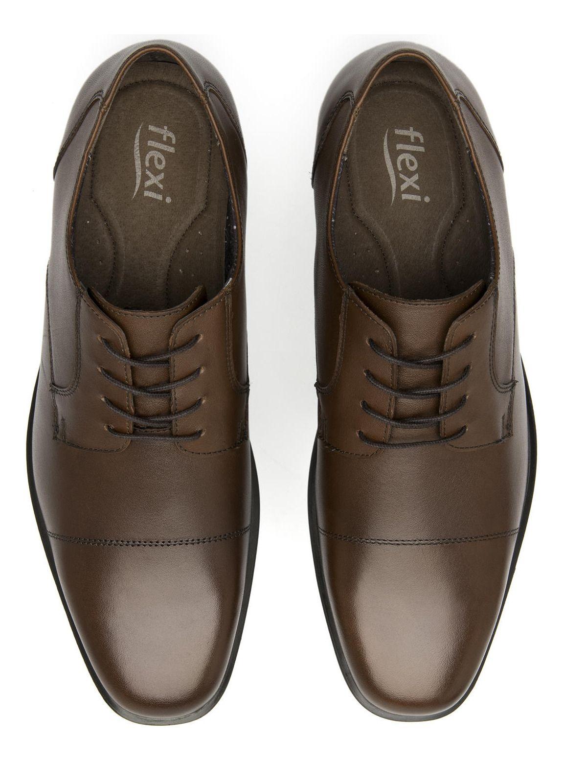 Zapato Hombre Cook 407801 Café Flexi-5