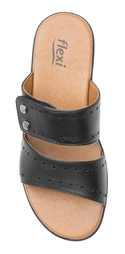 Sandalia Mujer Amarilis 106514 Negro Flexi-5