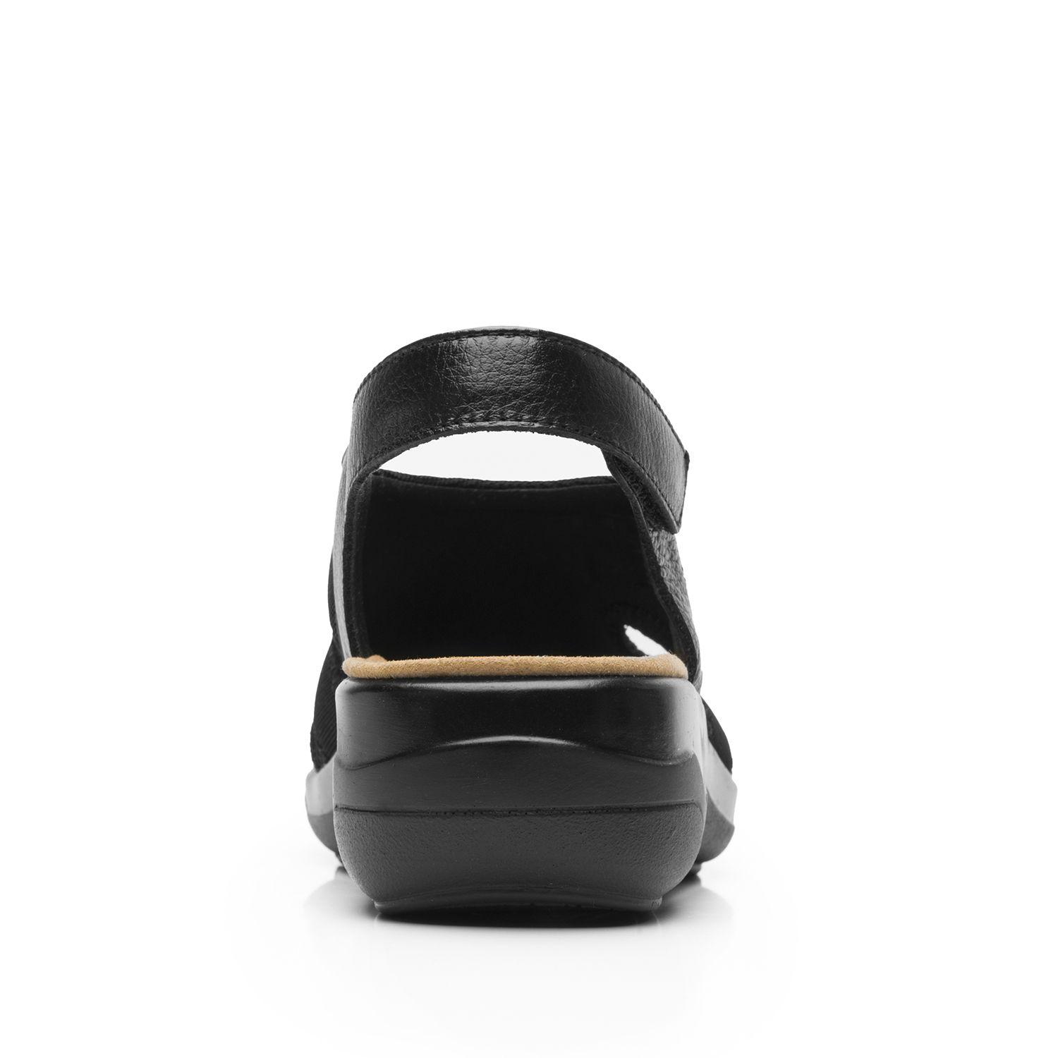 Sandalia Mujer Siwa 133703 Negra Flexi-4