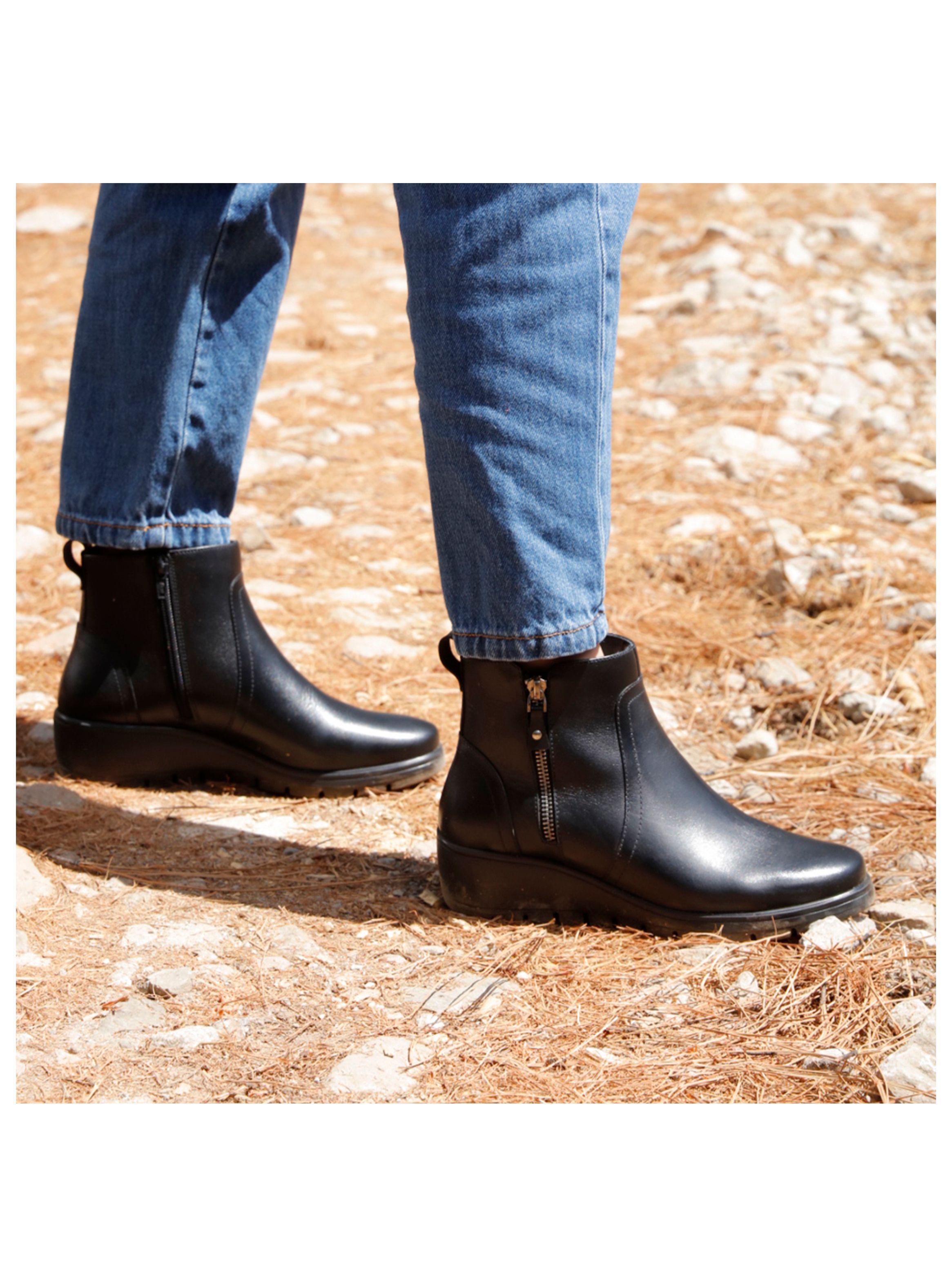 Botín Mujer Cataleya 104827 Negro Flexi-2