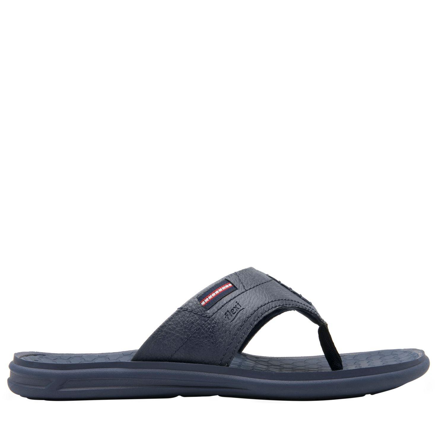 Sandalia Hombre Clifton Azul Marino Flexi-0