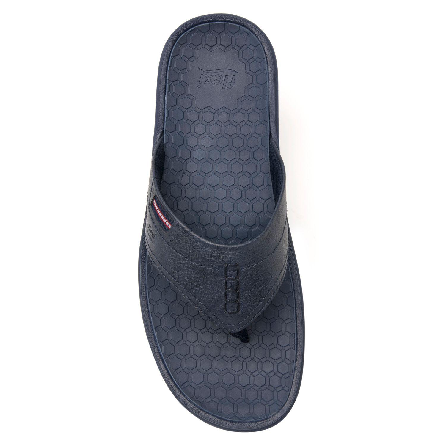Sandalia Hombre Clifton Azul Marino Flexi-5
