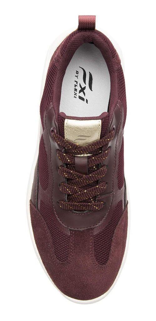 Zapatilla Mujer Debbie Roja Flexi-6