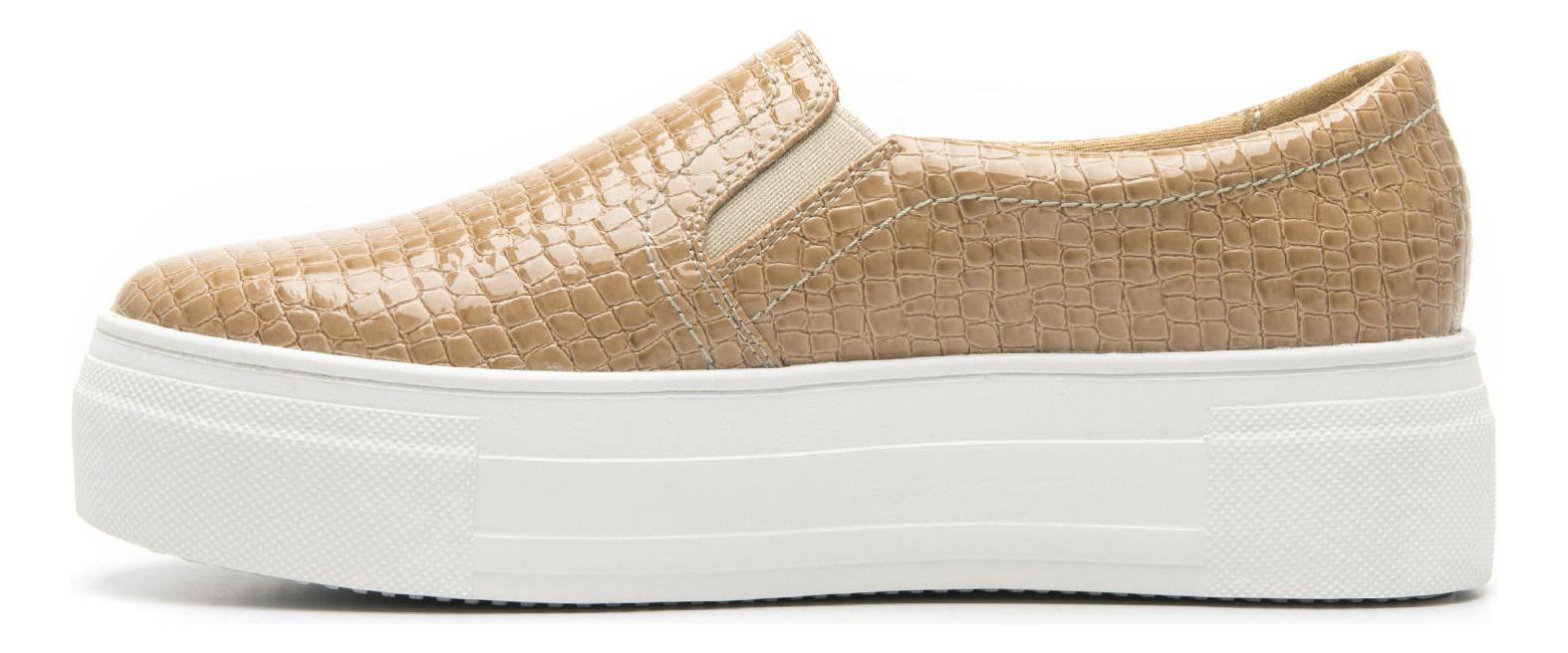 Zapatilla Mujer Lina 125403 Beige Flexi-4