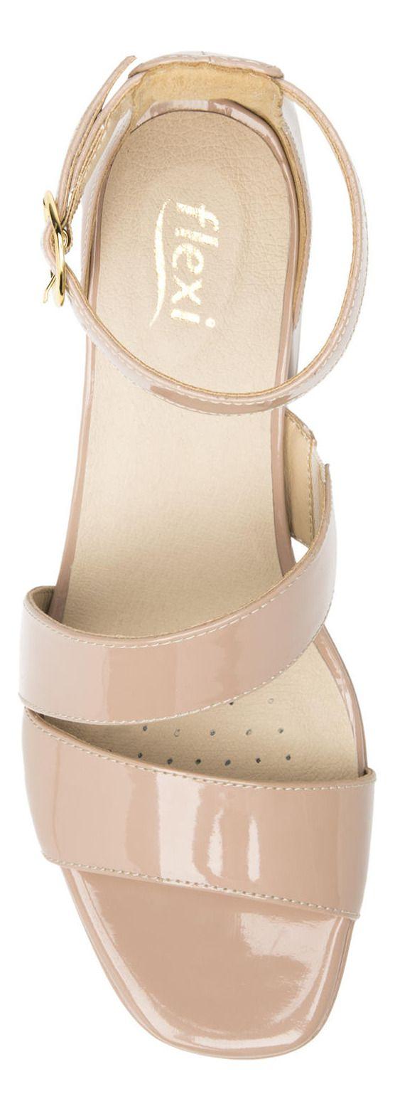 Sandalia Mujer  Kadeisha Beige Flexi-5