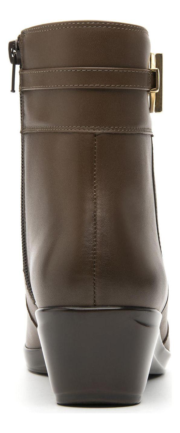 Botín Mujer Yulisa 45232 Café Flexi-4
