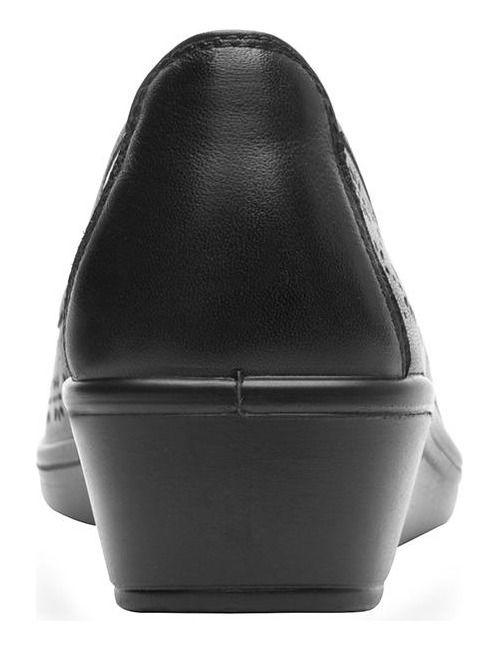 Zapato Mujer Cuero Castaña Negro Flexi-5