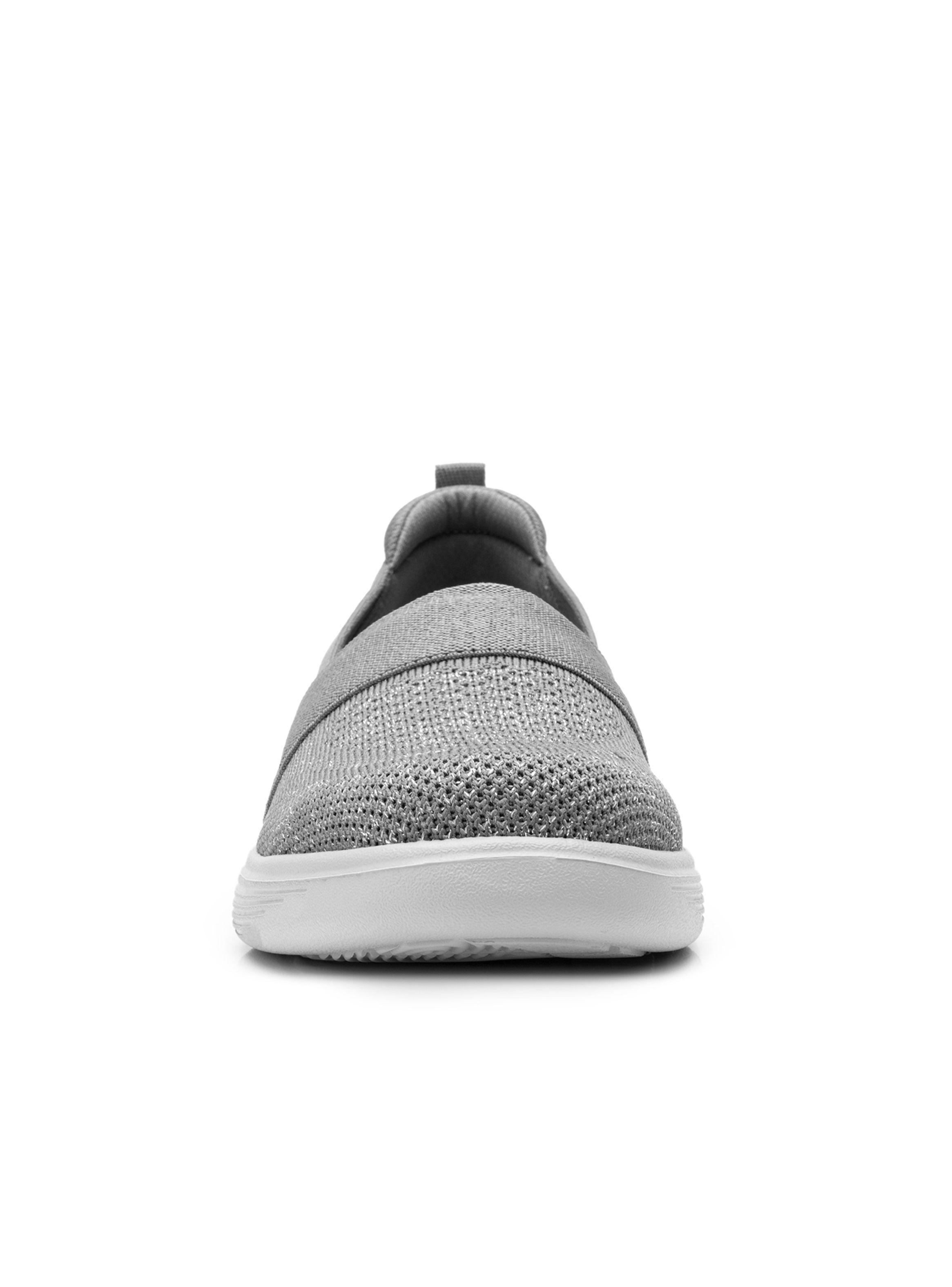 Zapatilla Mujer Grecya 104932 Gris-4