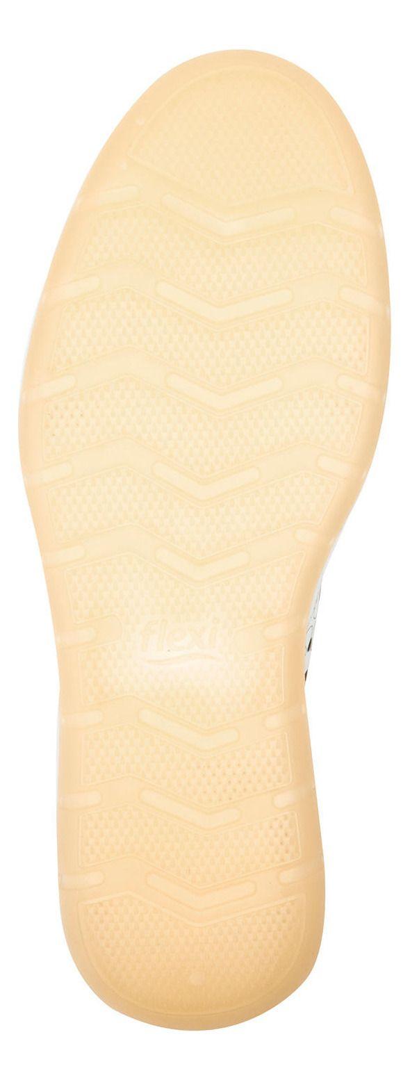 Zapatilla Mujer Cuero Rosaura Blanco Flexi-4