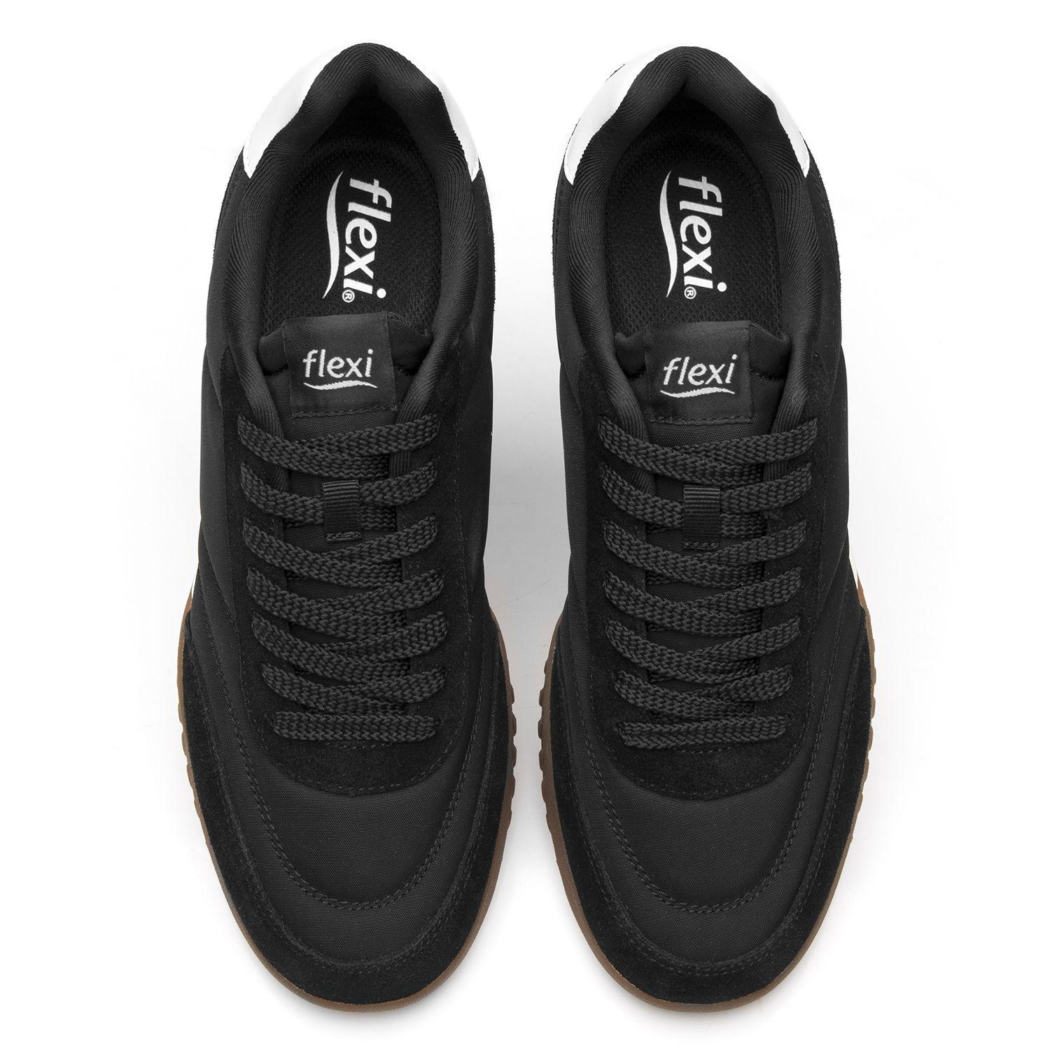 Zapatilla Hombre Satori 422501 Negra Flexi-5