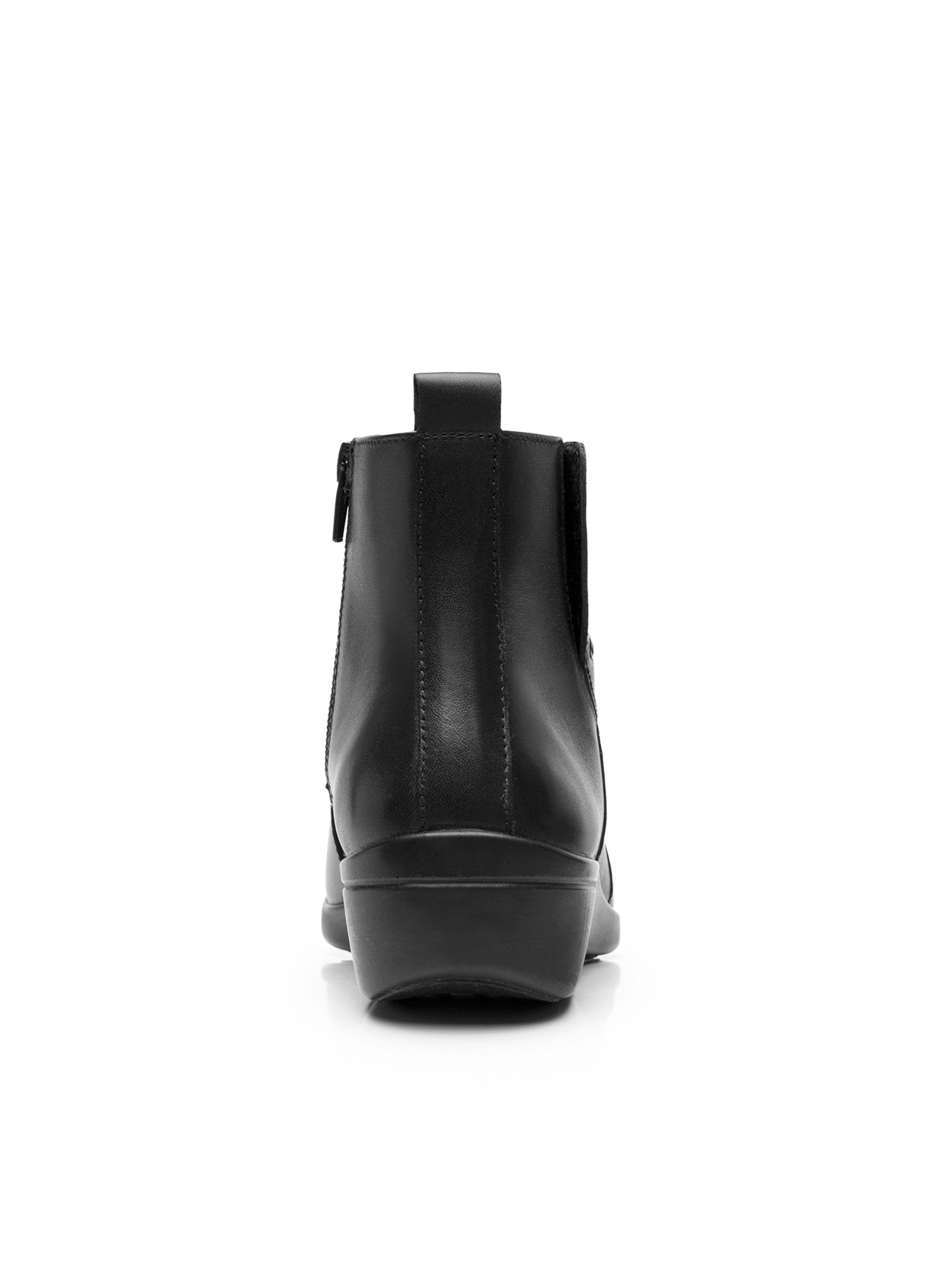 Botín Mujer Karime 18135 Negro Flexi-4