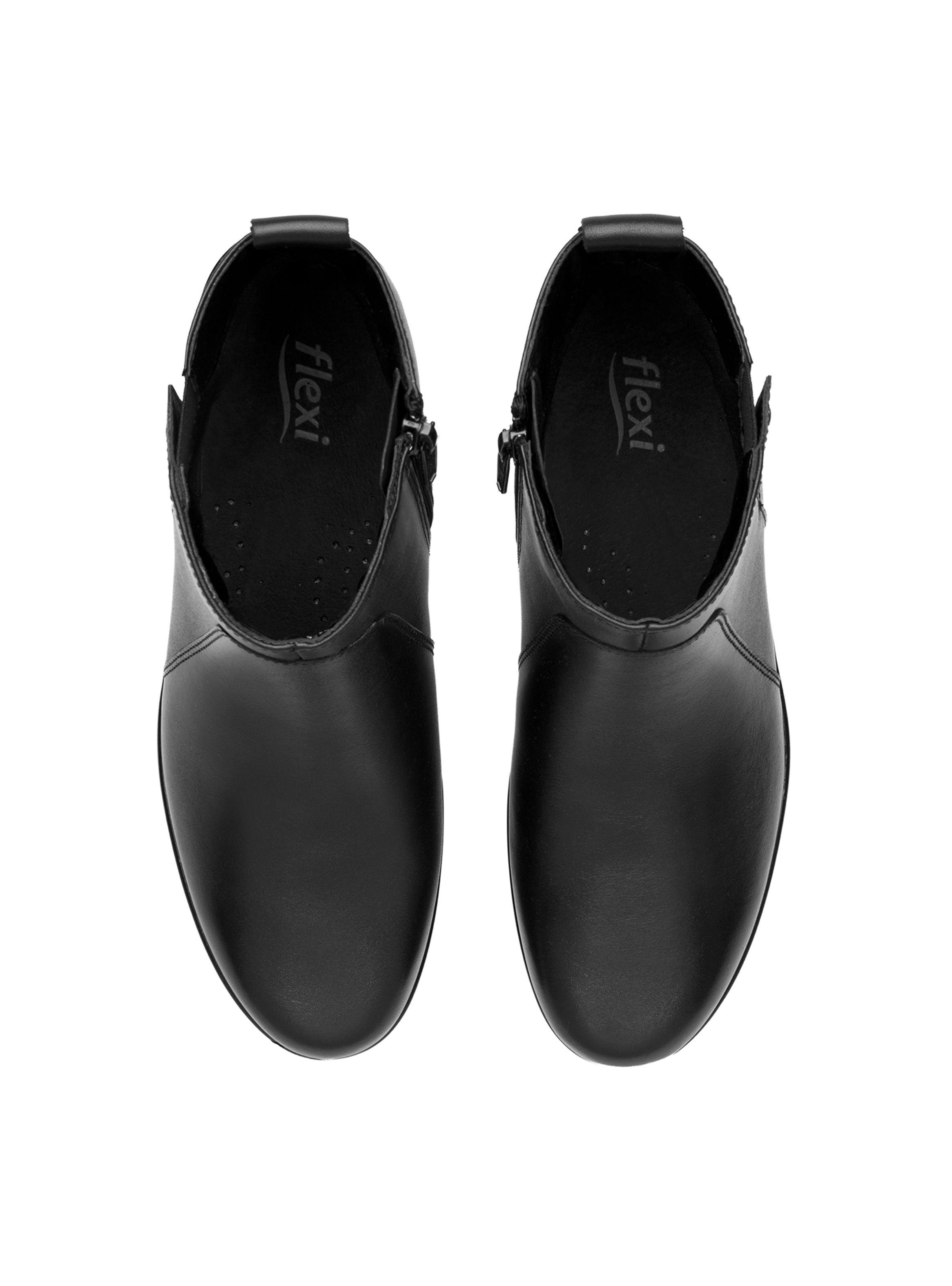 Botín Mujer Karime 18135 Negro Flexi-5