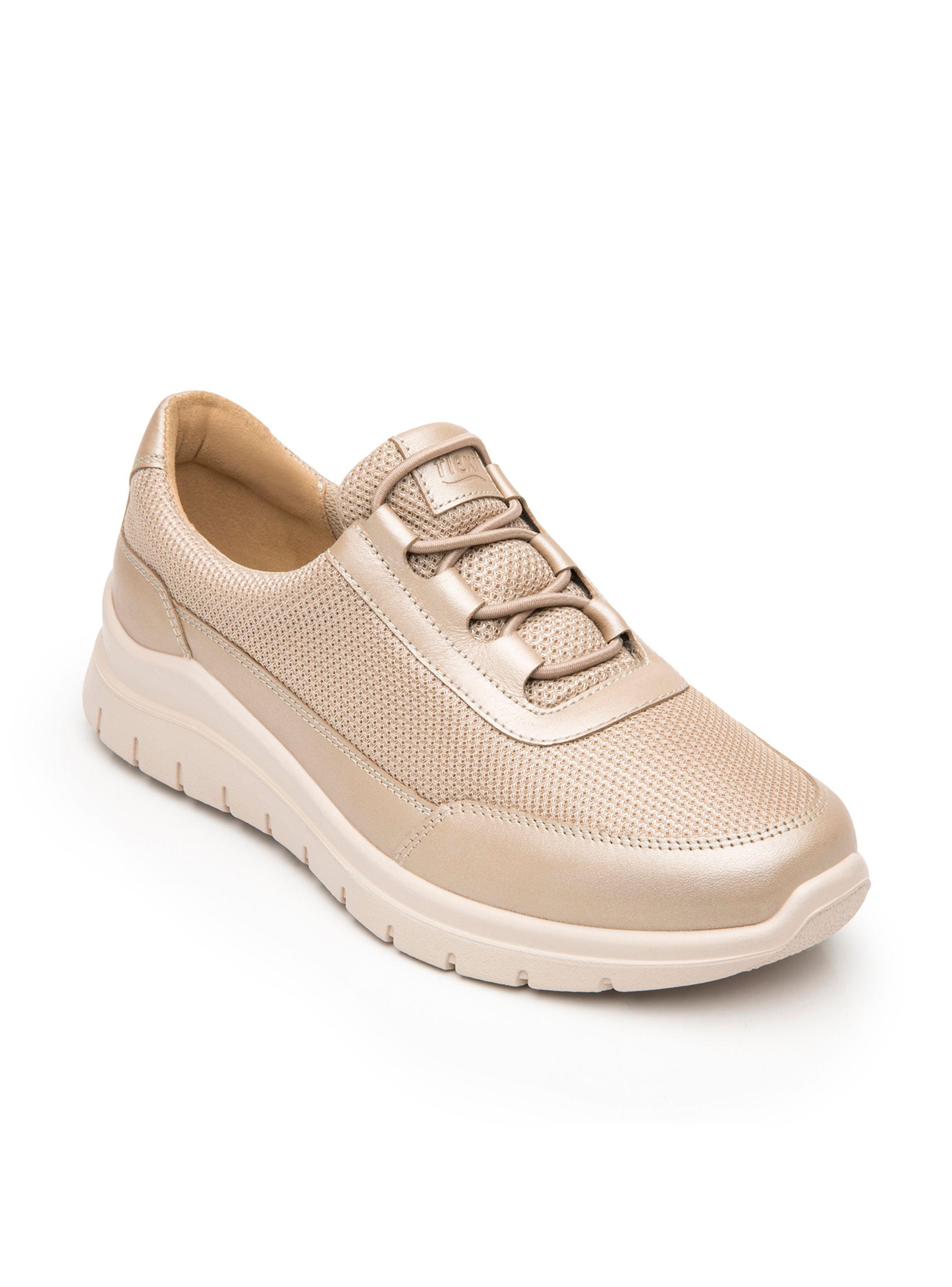 Zapatilla Mujer Azure 130208 Dorada-1