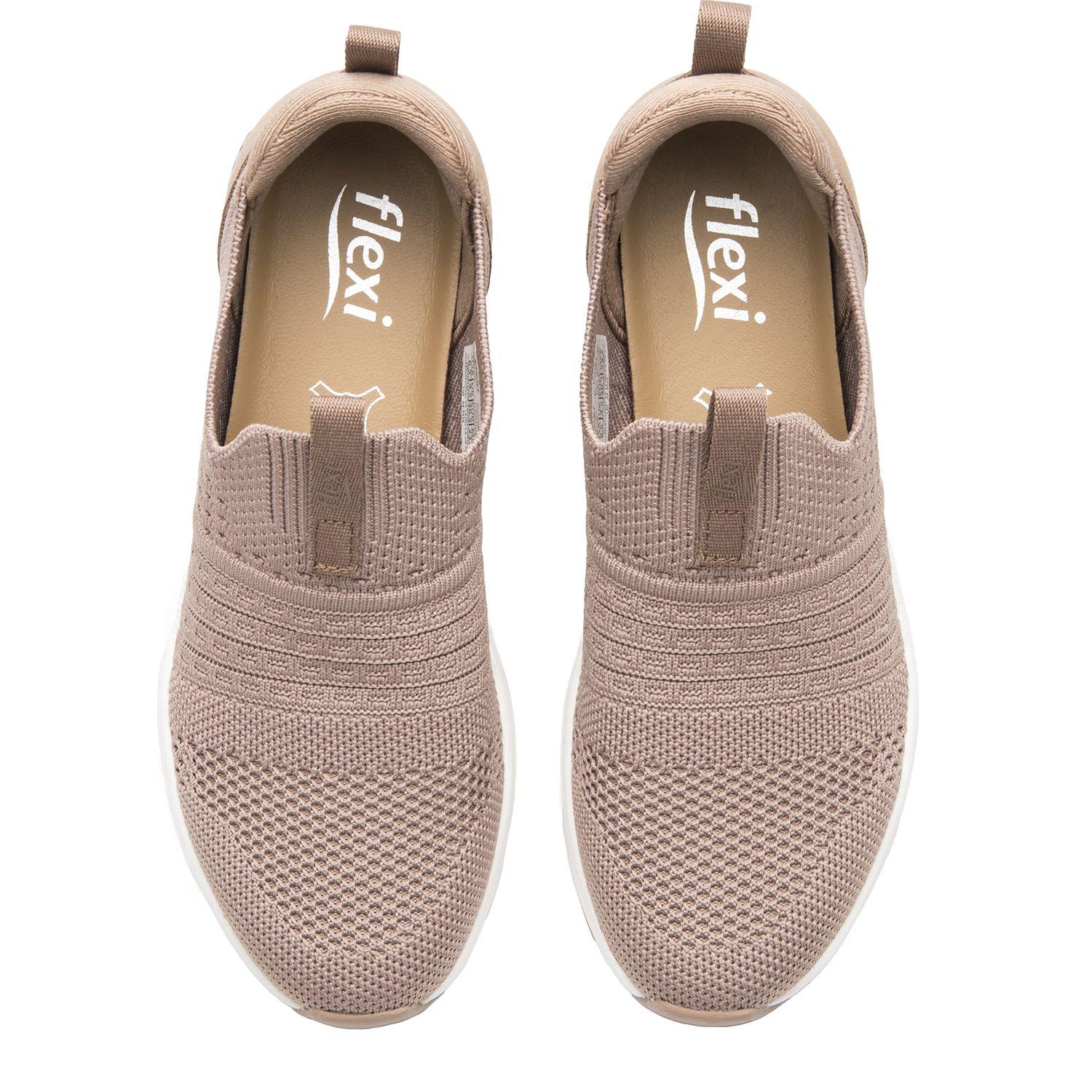 Zapatilla Mujer Casiopea 105123 Taupe Flexi-6