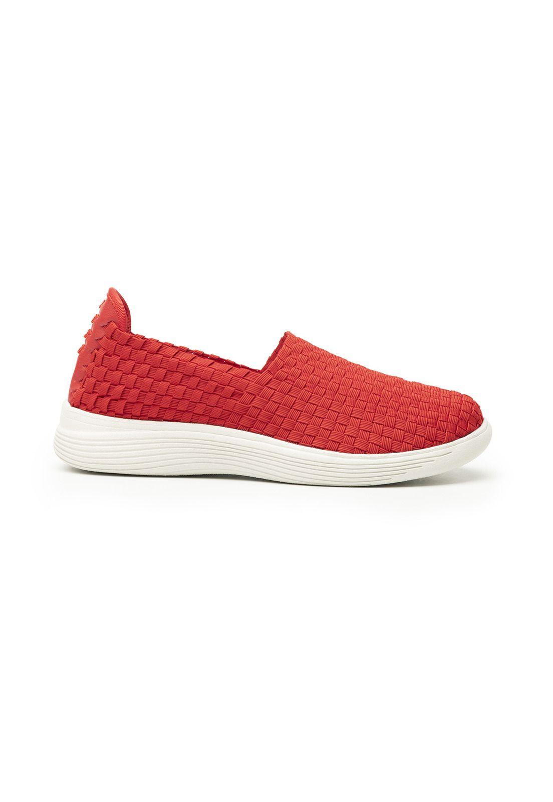 ZAPATILLA MUJER GRECYA 104905ROJO-1