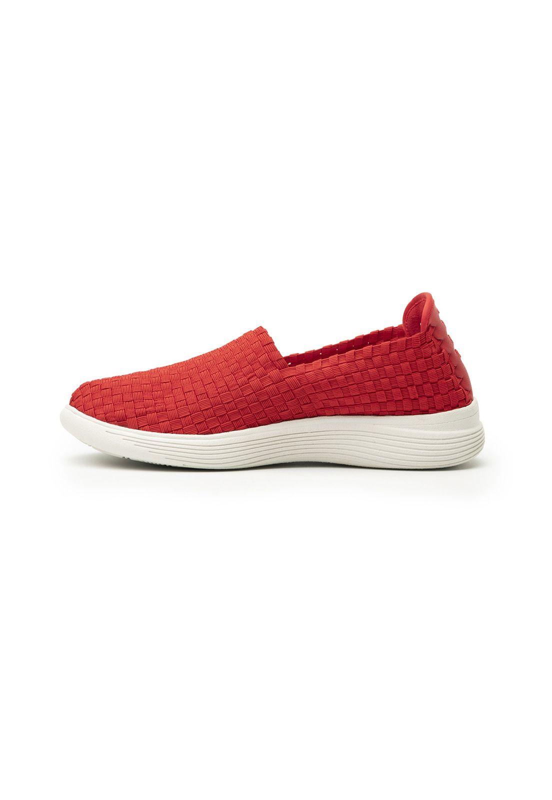 ZAPATILLA MUJER GRECYA 104905ROJO-2