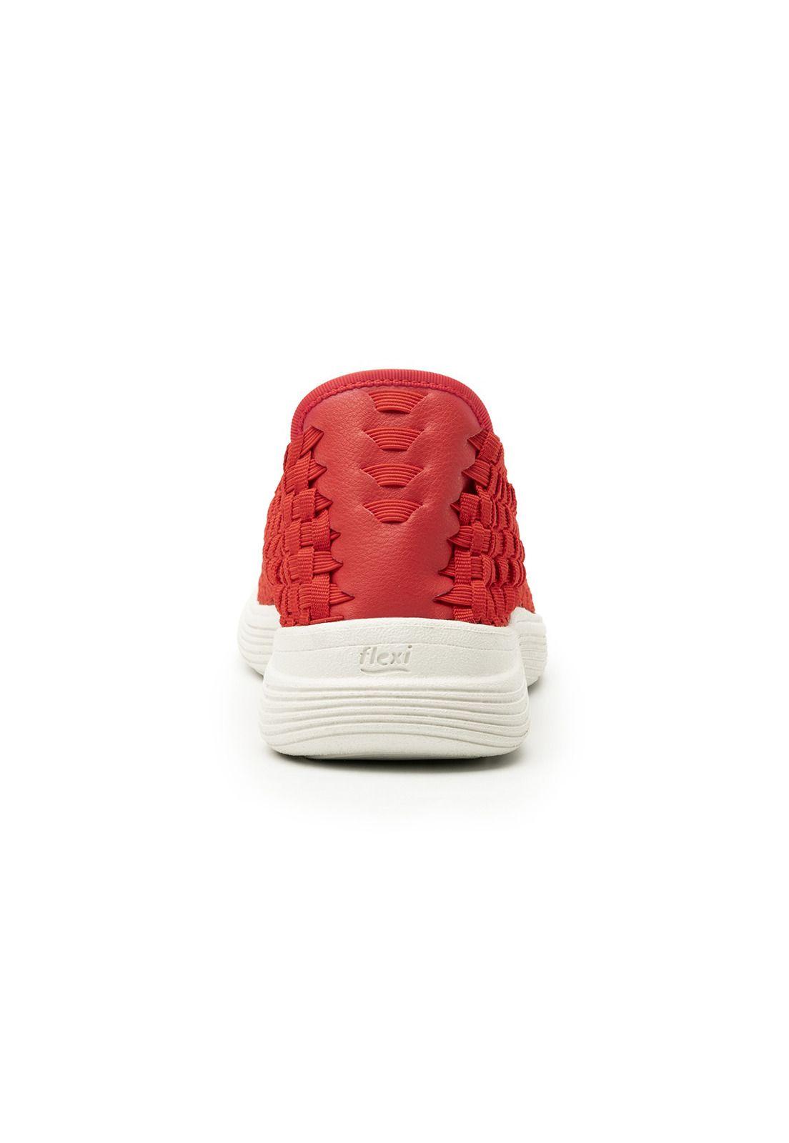 ZAPATILLA MUJER GRECYA 104905ROJO-3