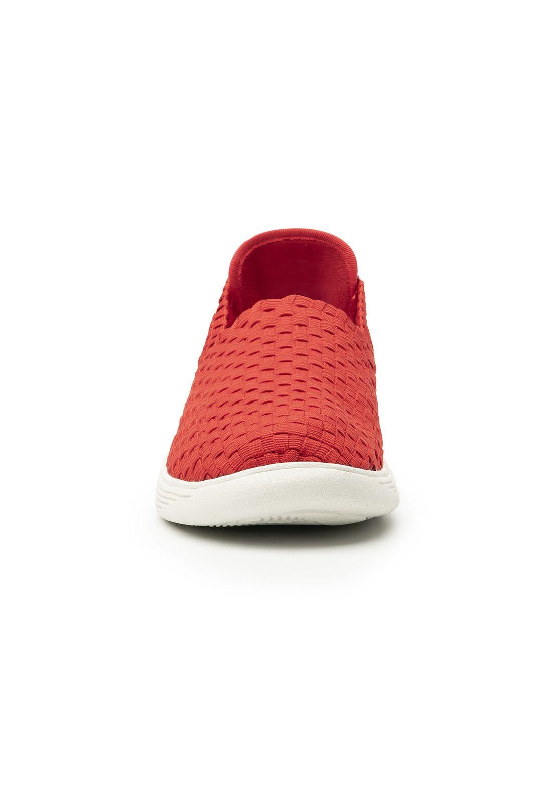 ZAPATILLA MUJER GRECYA 104905ROJO-4