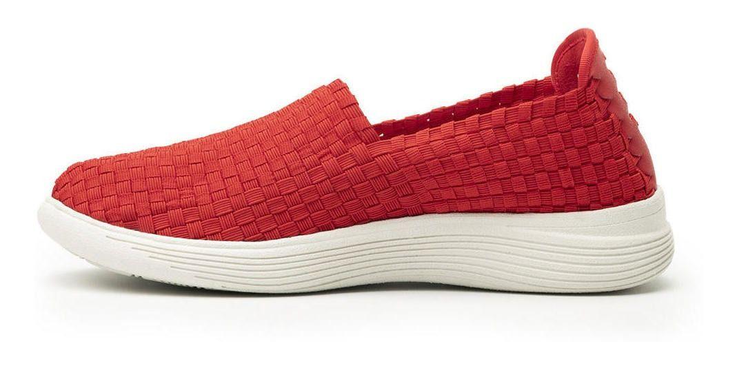Zapatilla Mujer Grecya 104905 Rojo Flexi-2