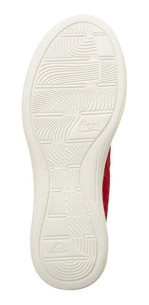 Zapatilla Mujer Grecya 104905 Rojo Flexi-6