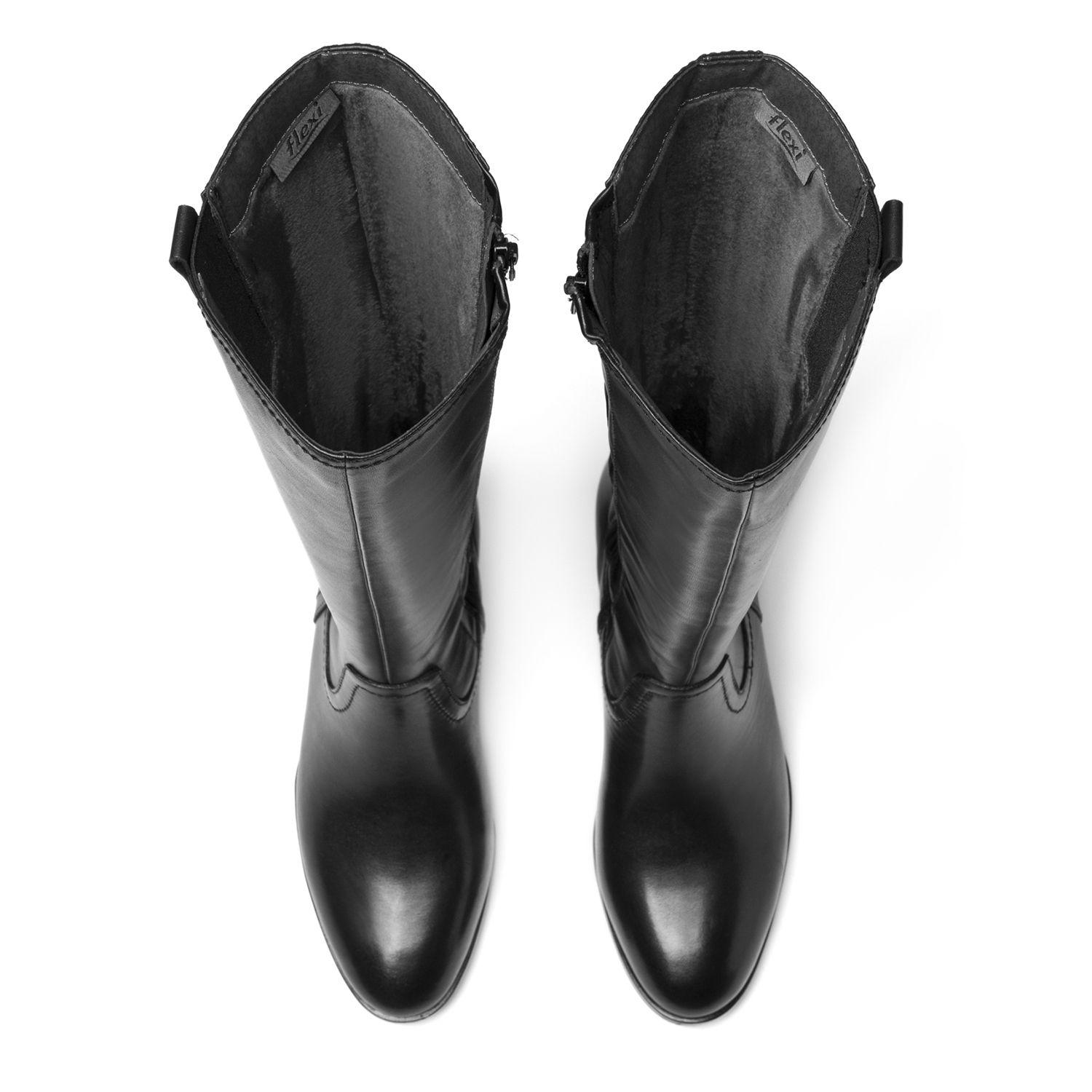 Bota Mujer Amadea 132302 Black Flexi-6