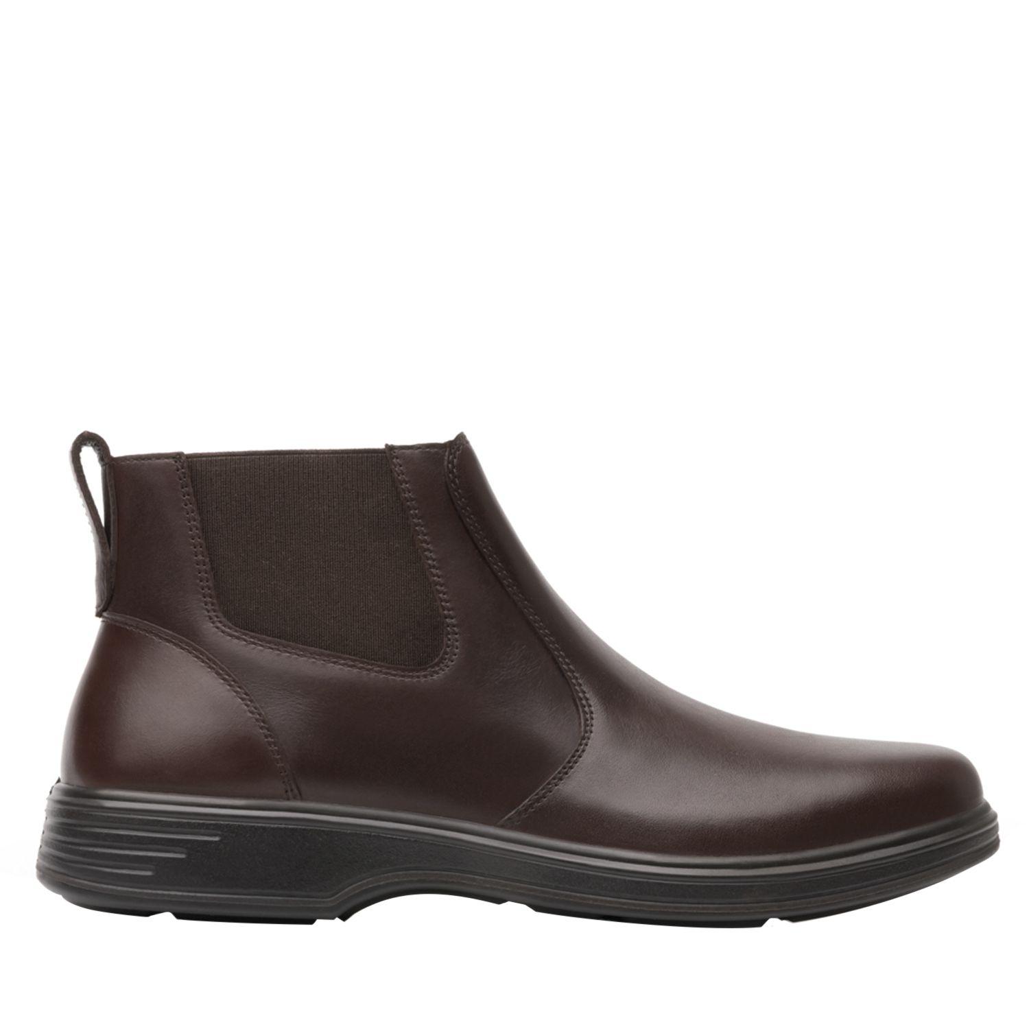Botin Hombre Quilmes 59305 Café Oscuro Flexi-0
