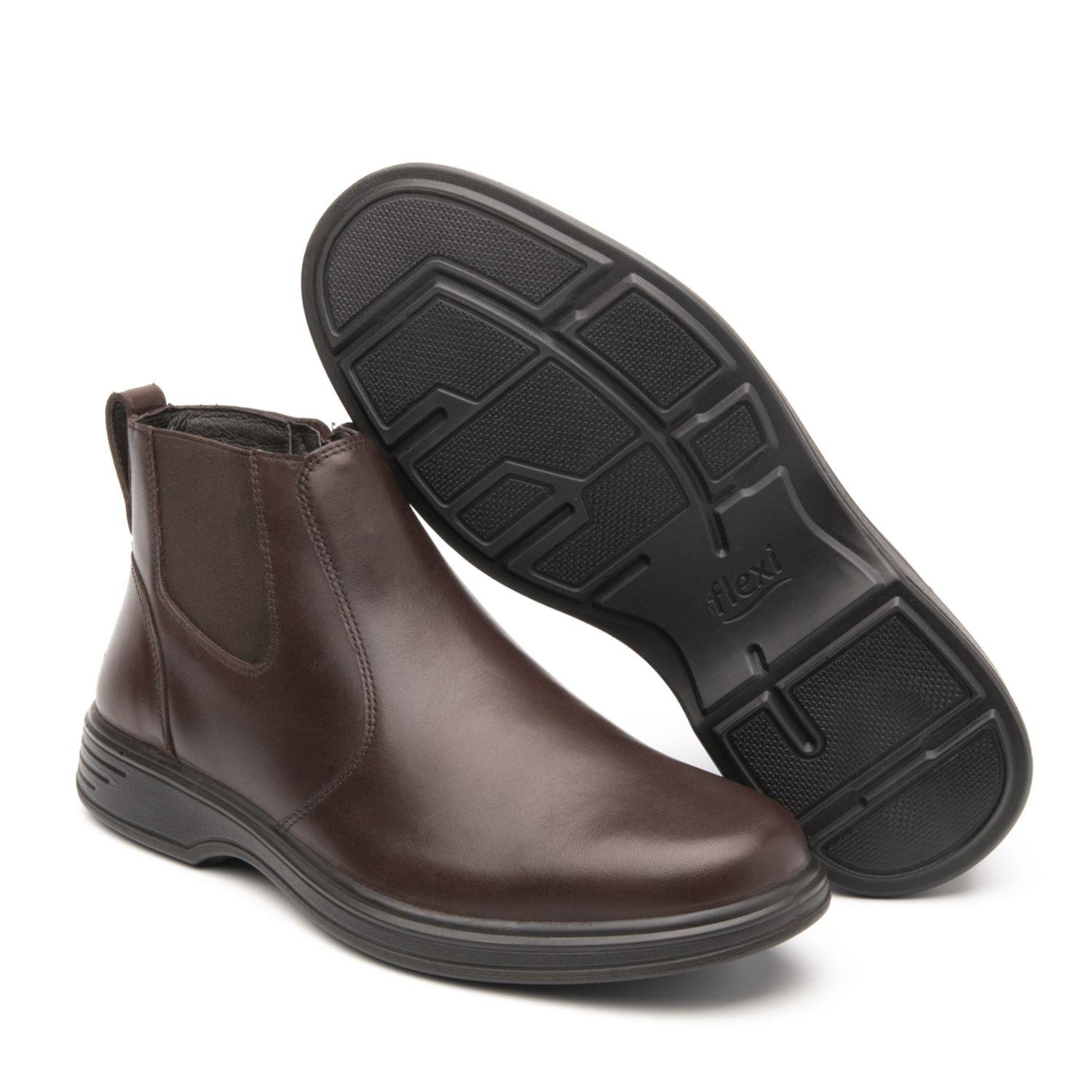 Botin Hombre Quilmes 59305 Café Oscuro Flexi-5