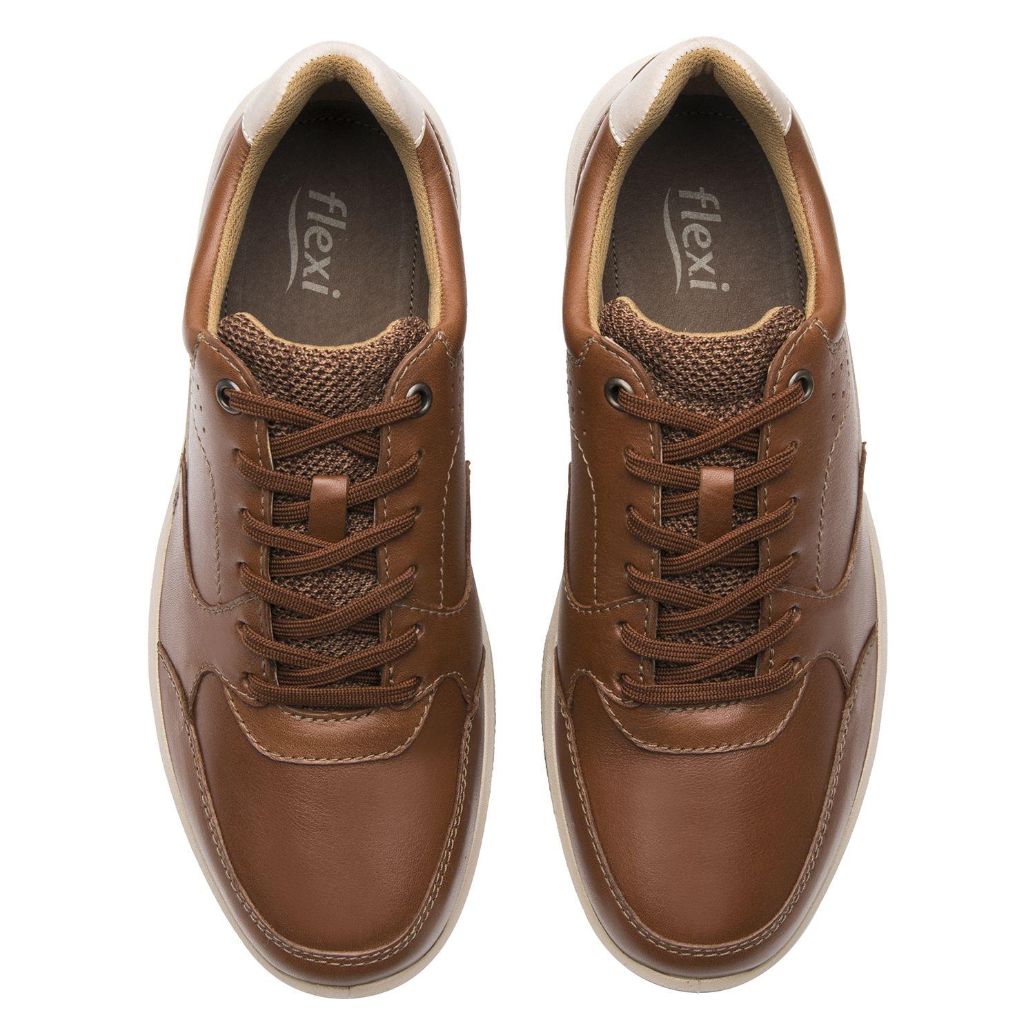 Zapatilla Hombre Sanz 419902 Tan Flexi-6