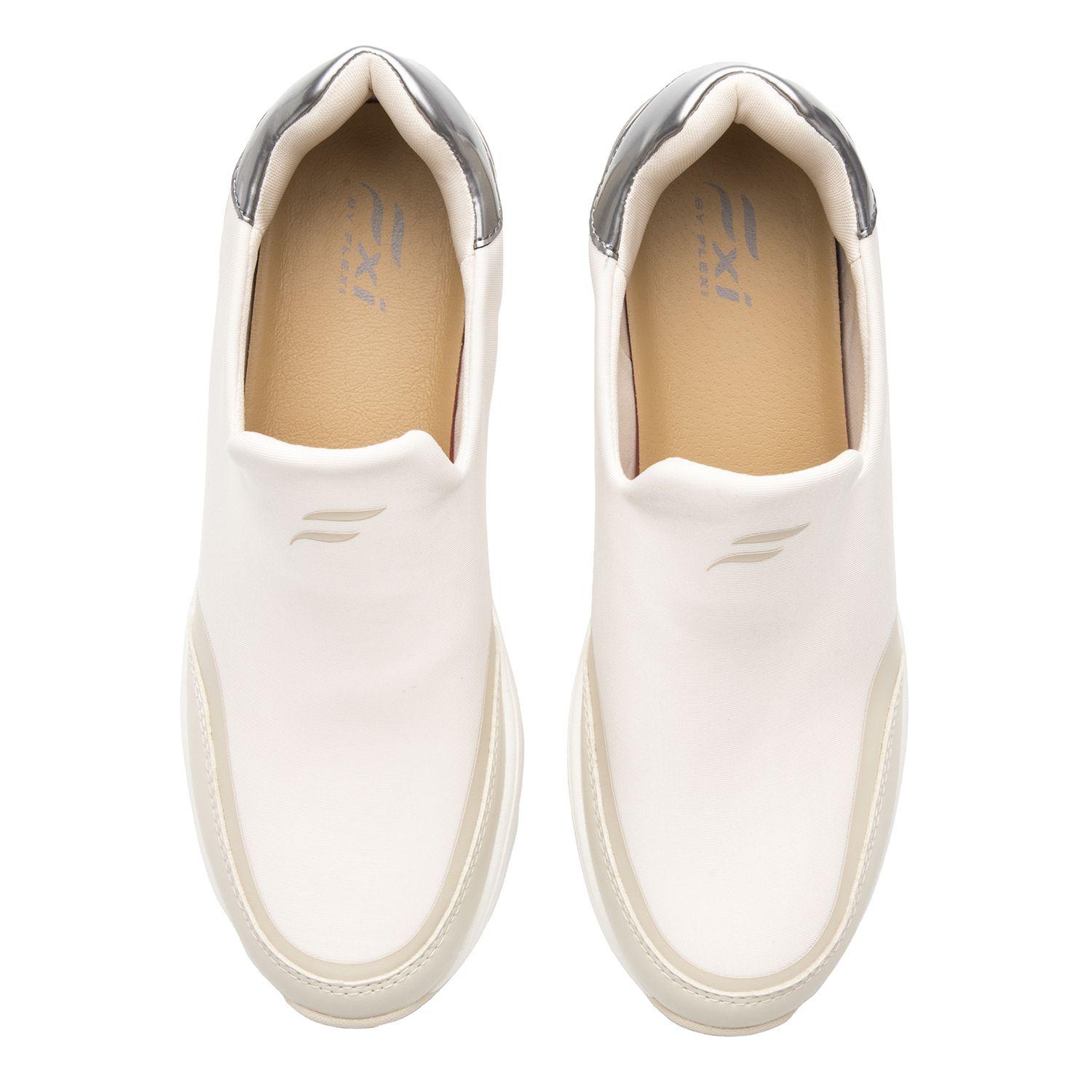 Zapatilla Mujer Brisea 132202 Beige Flexi-5