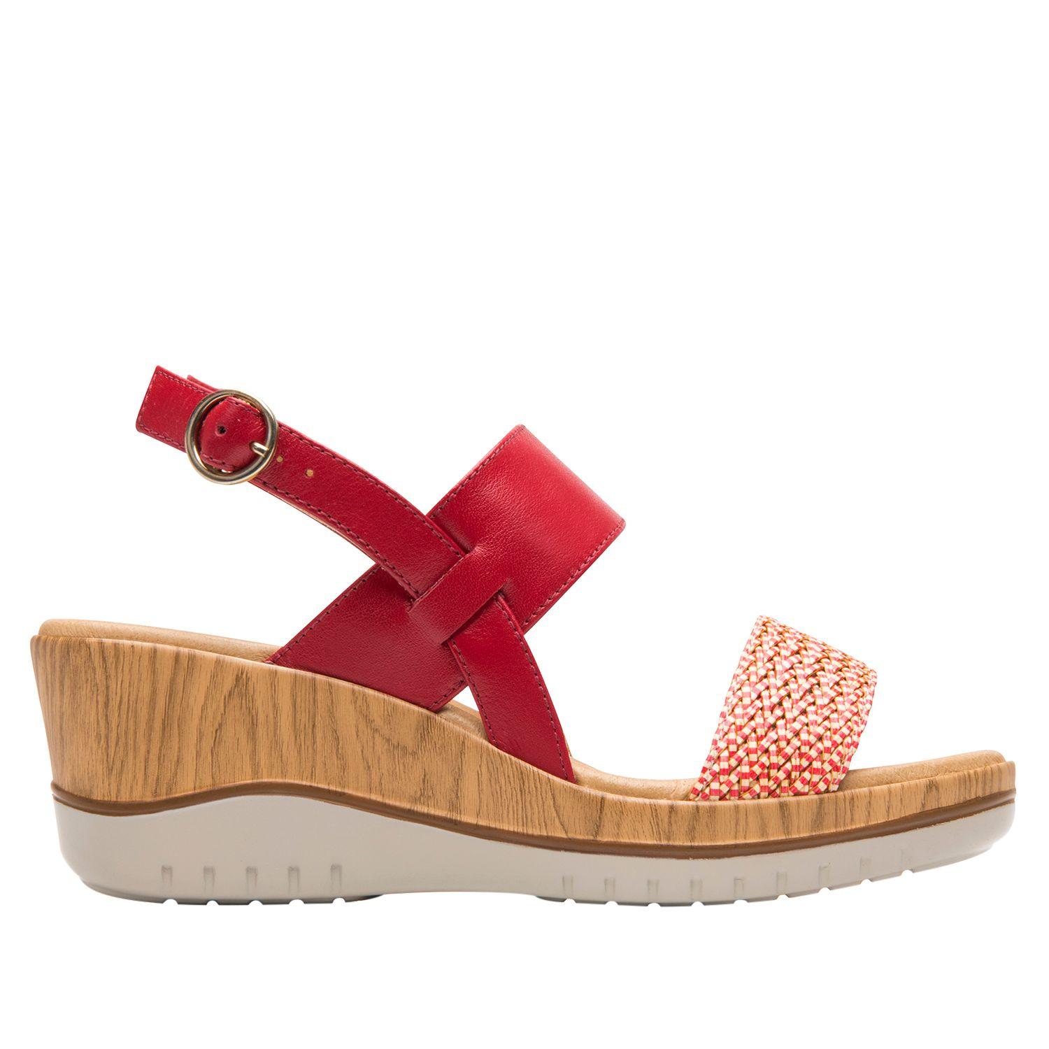Sandalia Mujer Emily 113325 Roja Flexi-0