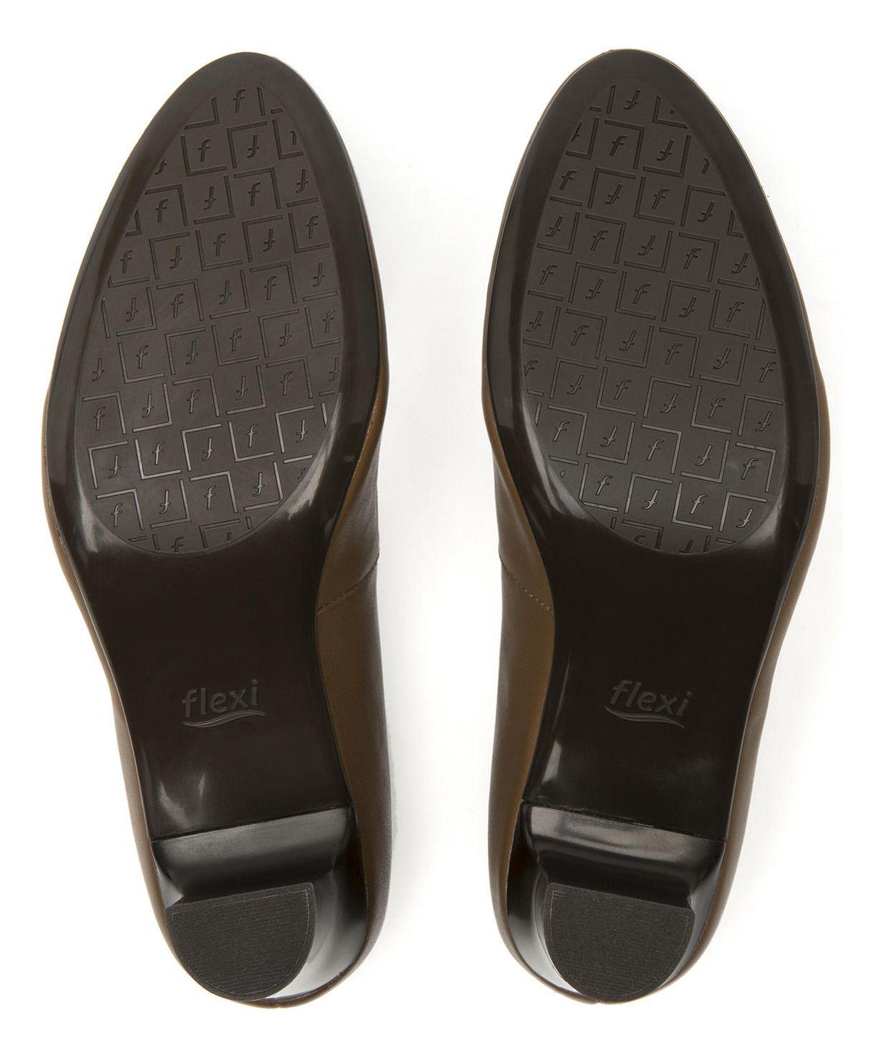 Zapato Mujer Cuero Pipa 124401 Café Flexi-6
