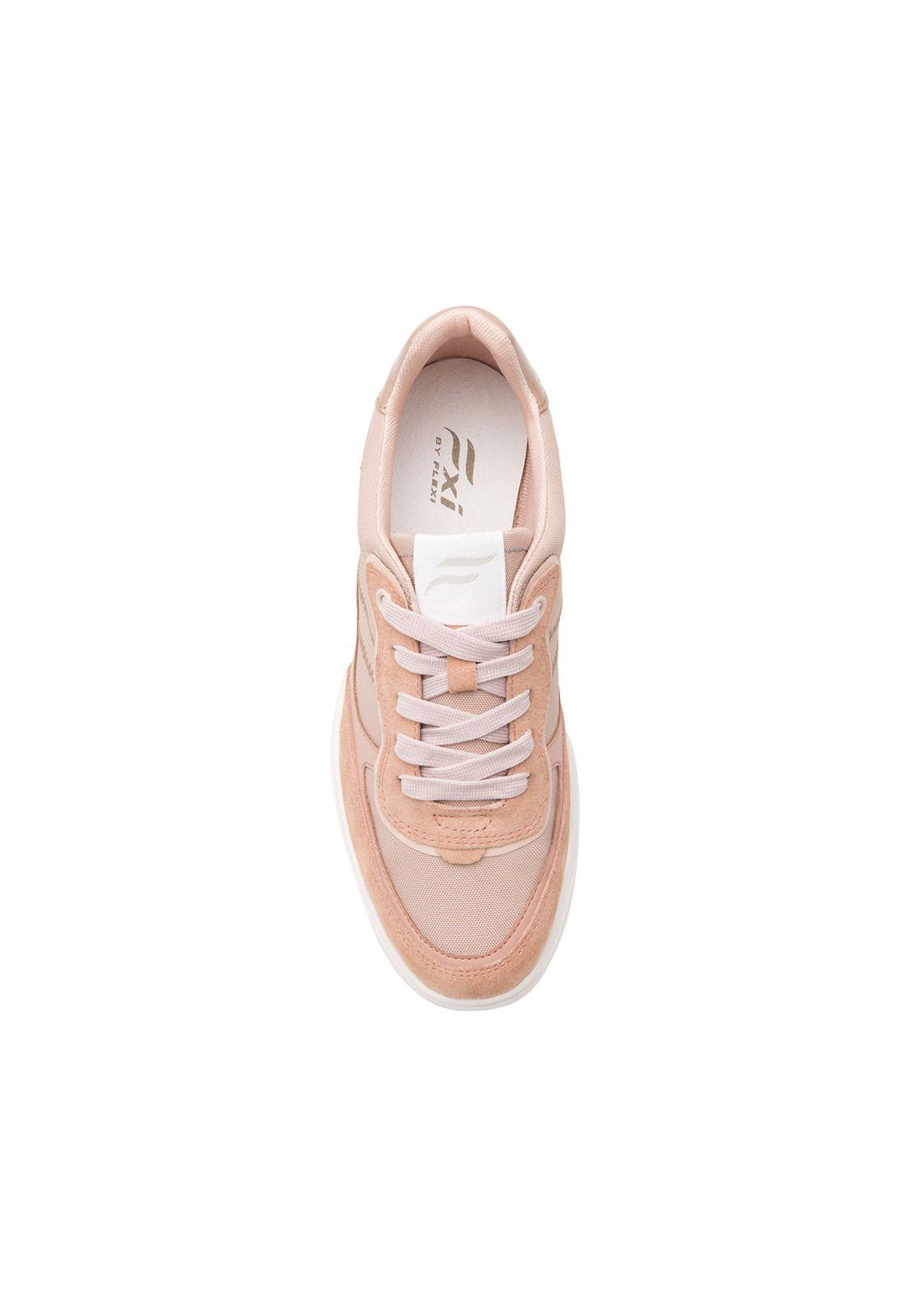 Zapatilla Mujer Zoey 113702 Rosa Flexi-7