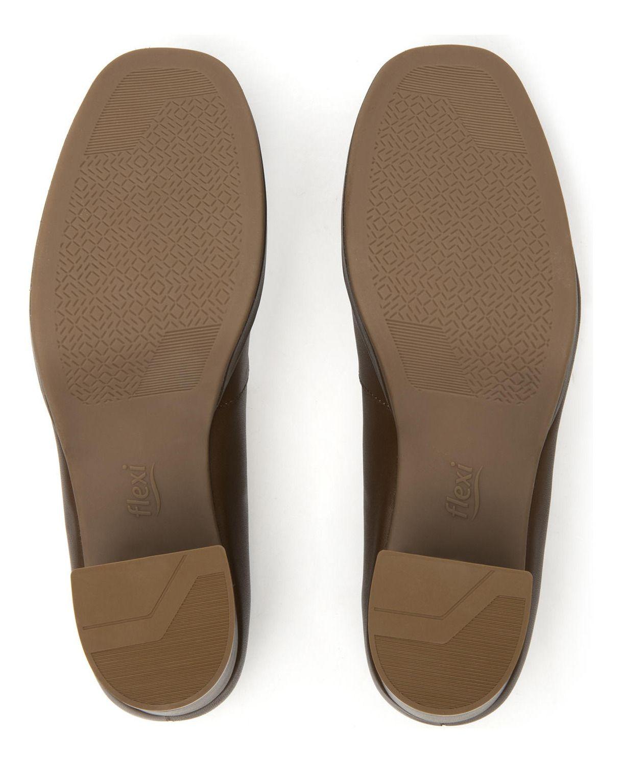 Zapato Mujer Cuero Mackenzie 127201 Café Flexi-6