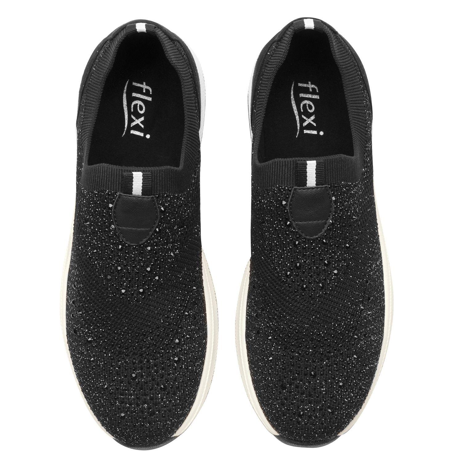 Zapatilla Mujer Letti 134101 Negro Flexi-6