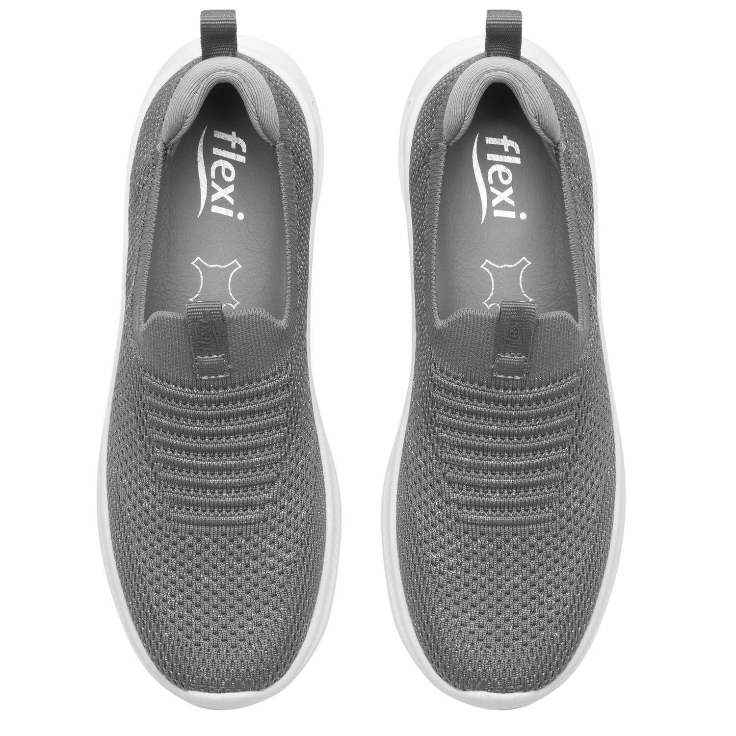 Zapatilla Mujer Brera 135201 Gris Flexi-5