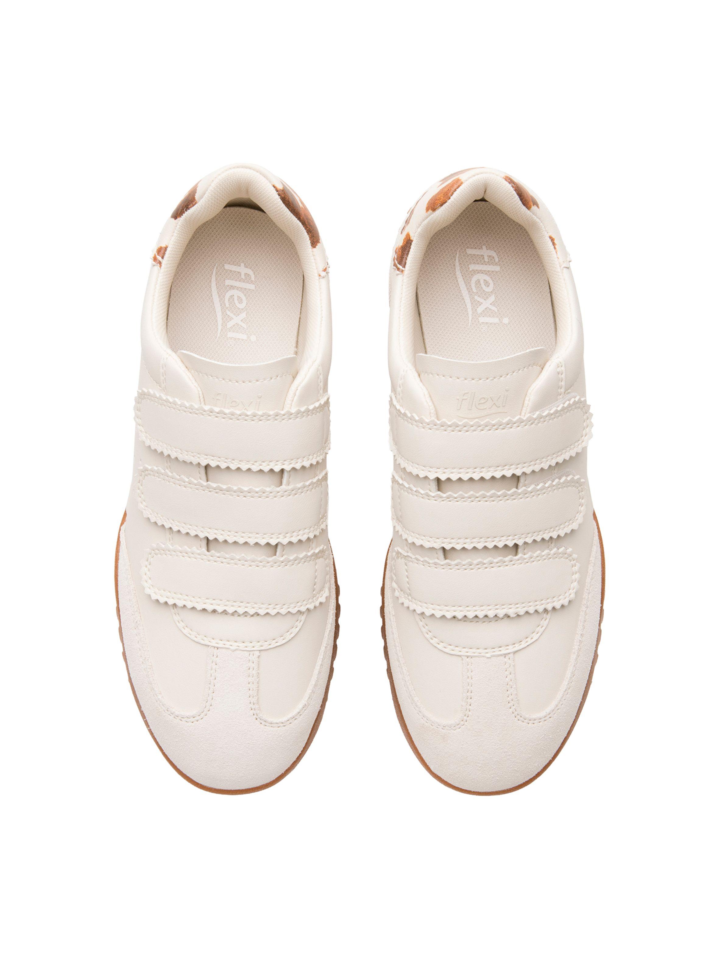 Zapatilla Mujer Naoki 138503 Beige Flexi-5