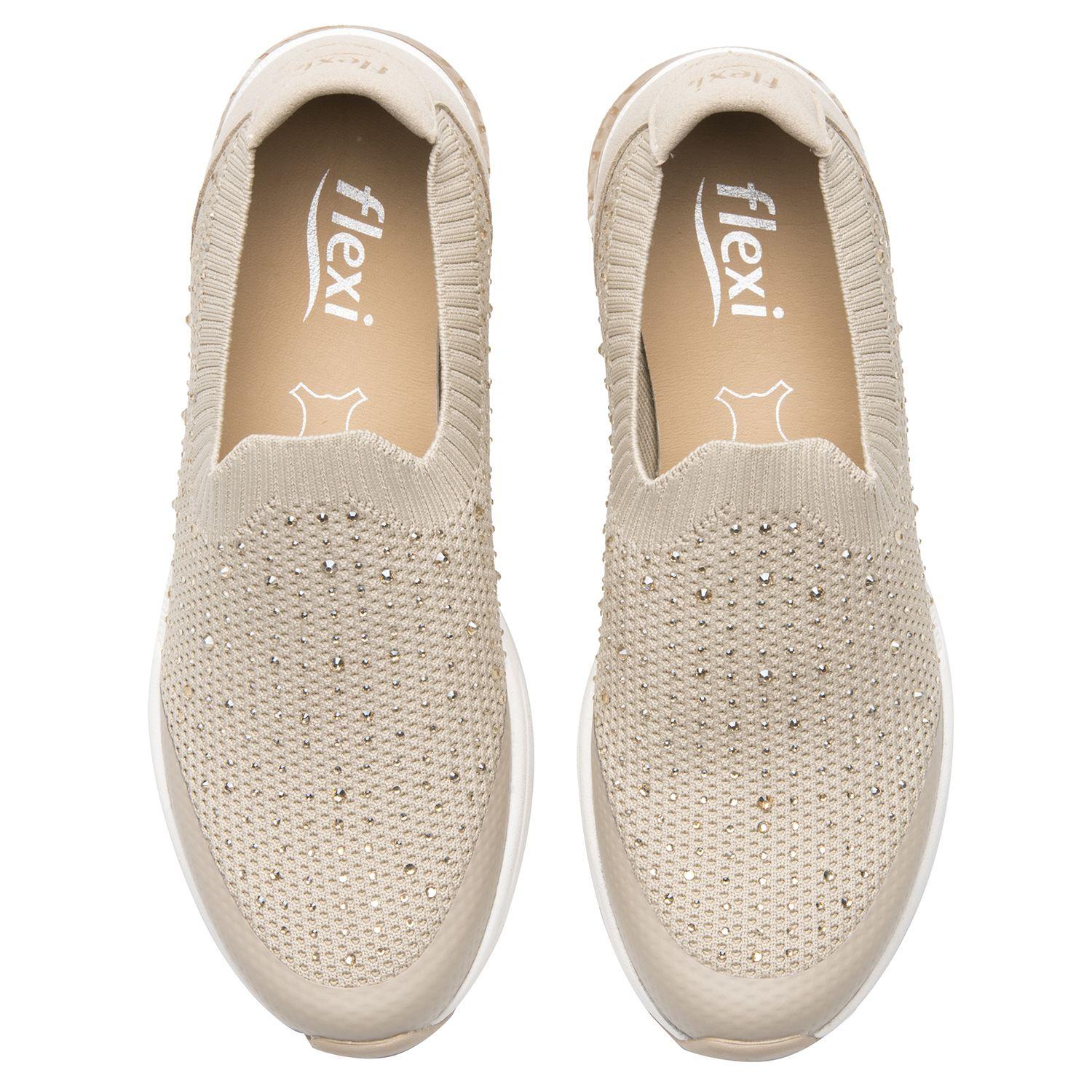Zapatilla Mujer Casiopea 105111 Arena Flexi-6