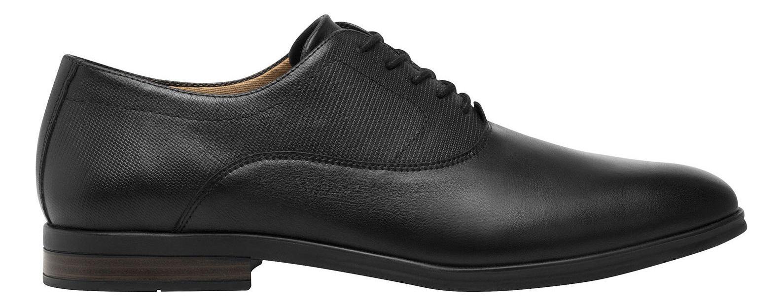 Zapato Hombre Cuero Crypto Negro Flexi-0