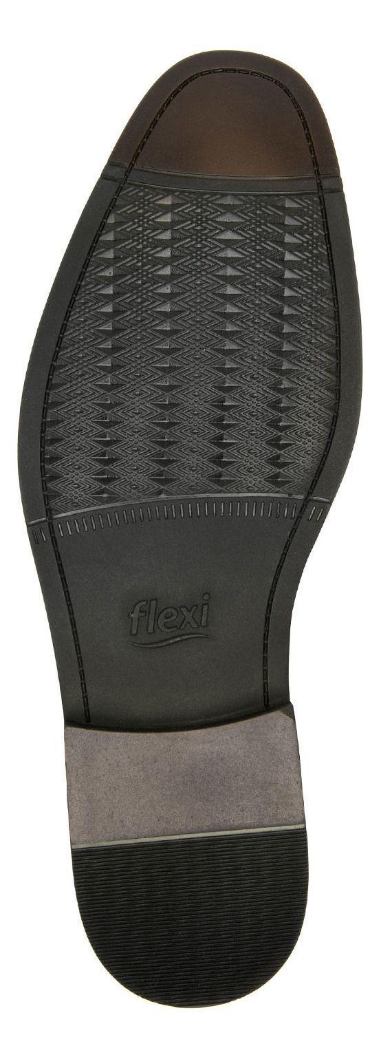 Zapato Hombre Cuero Crypto Negro Flexi-6