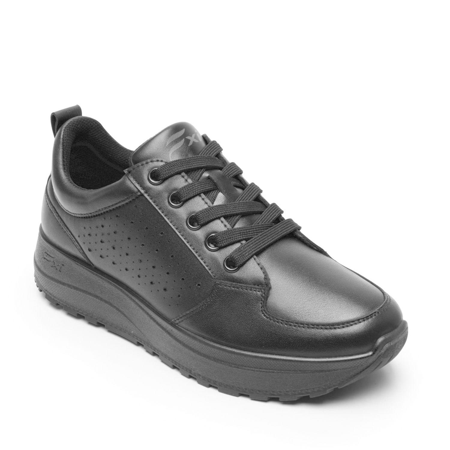 Zapatilla Mujer Atsiri 117205 Negro Flexi-2