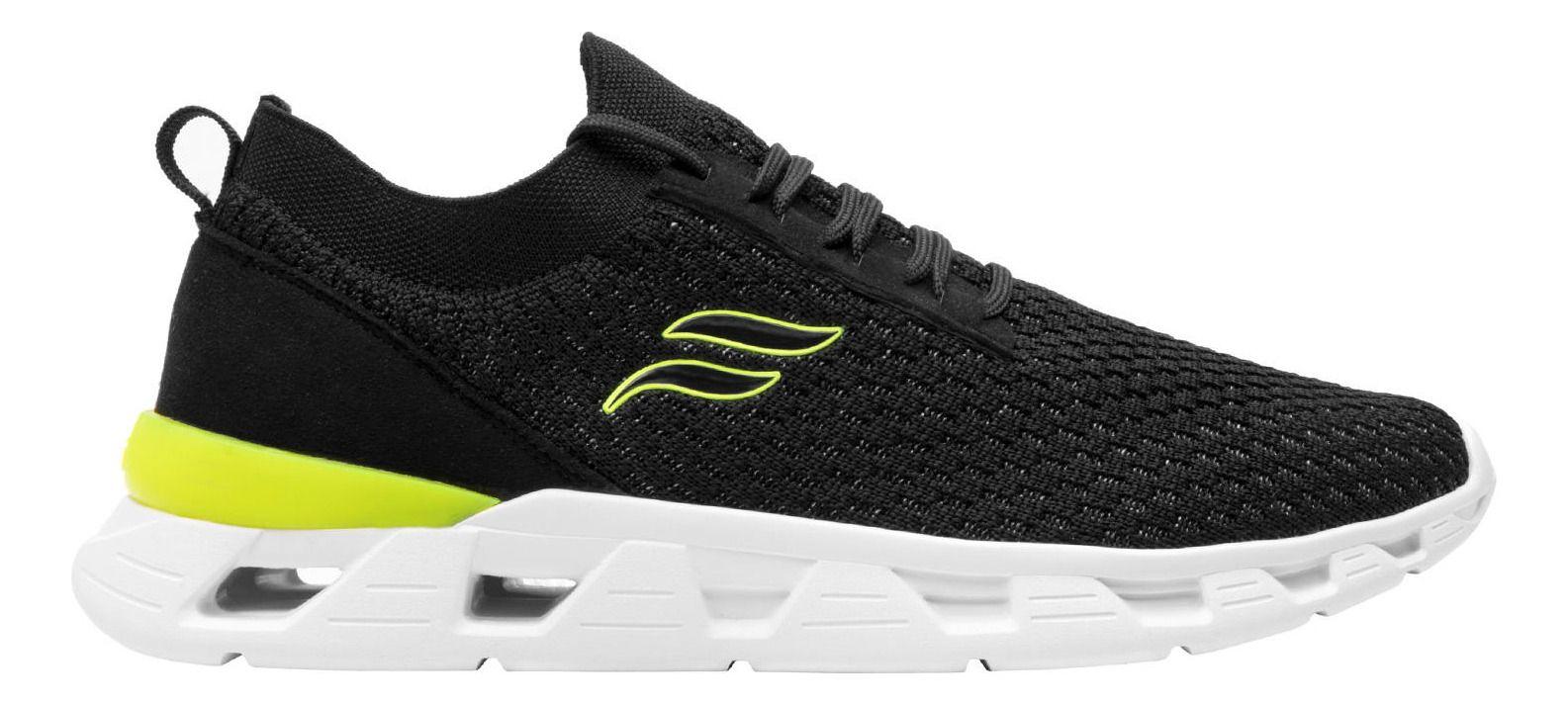 Zapatilla Hombre Launcher Negro Flexi-1