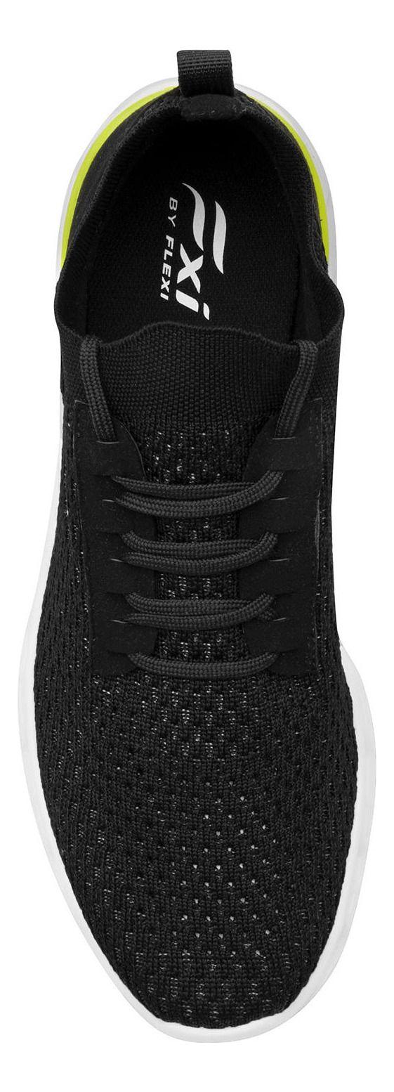 Zapatilla Hombre Launcher Negro Flexi-5