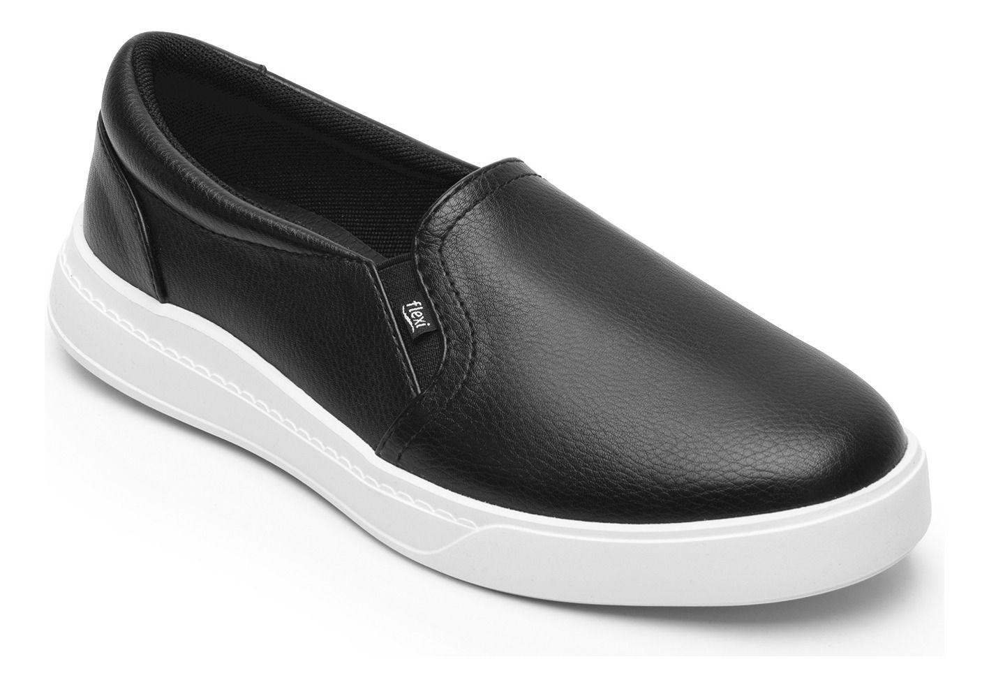 Zapatilla Mujer Bardi 129203 Negra Flexi-4