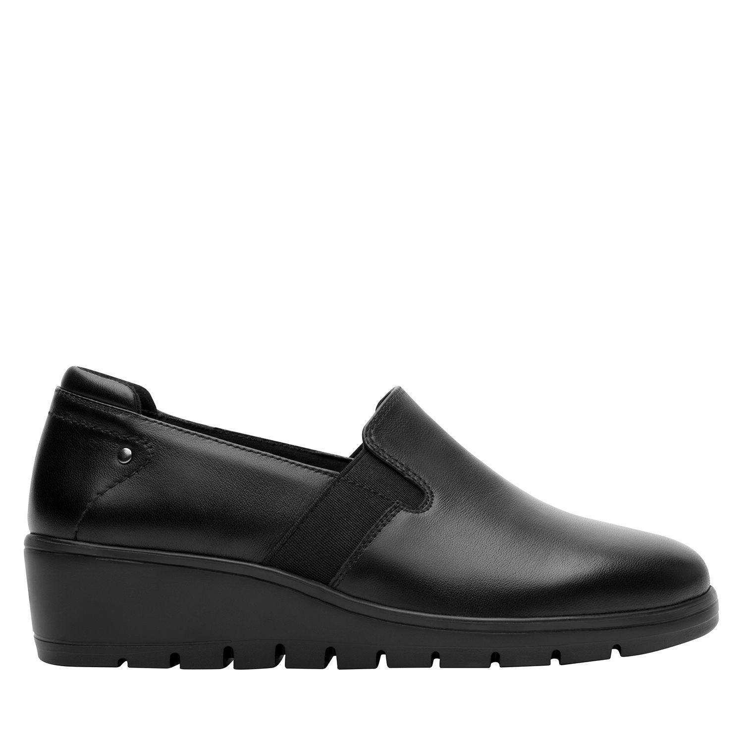 Zapato Mujer Cuero Cataleya Negro Flexi-0