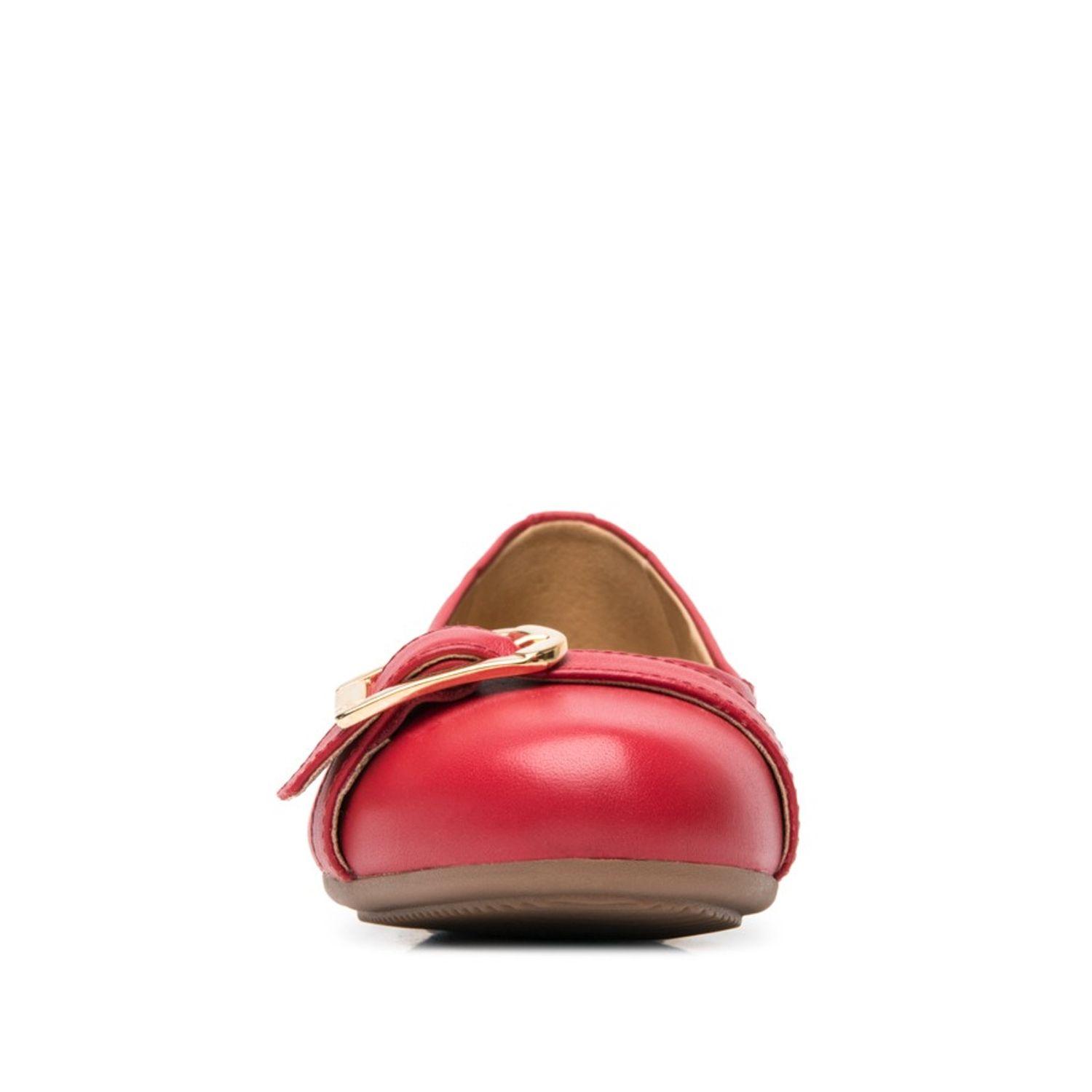 Ballerina Mujer Marie 116316 Roja Flexi-2