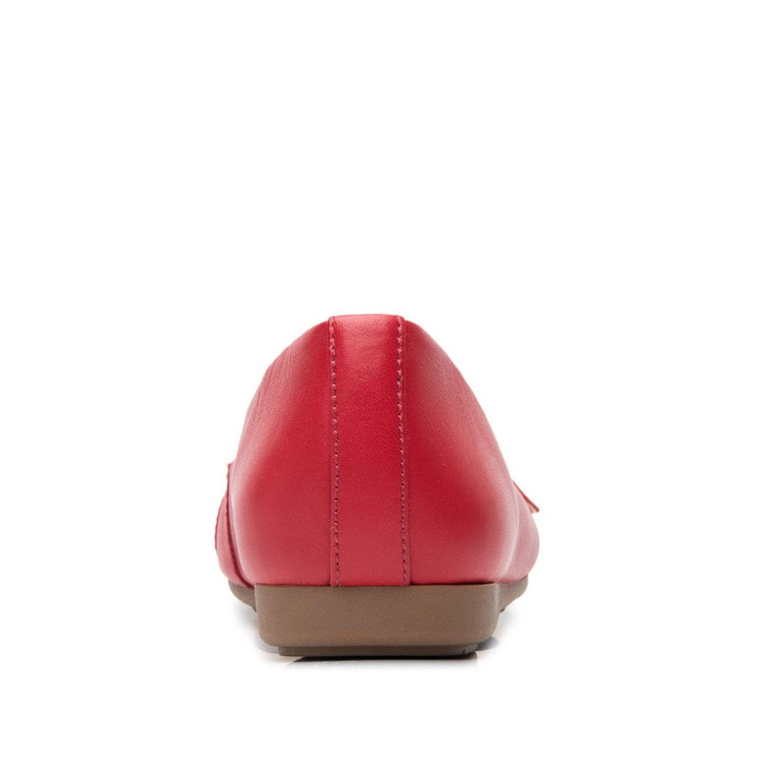 Ballerina Mujer Marie 116316 Roja Flexi-3